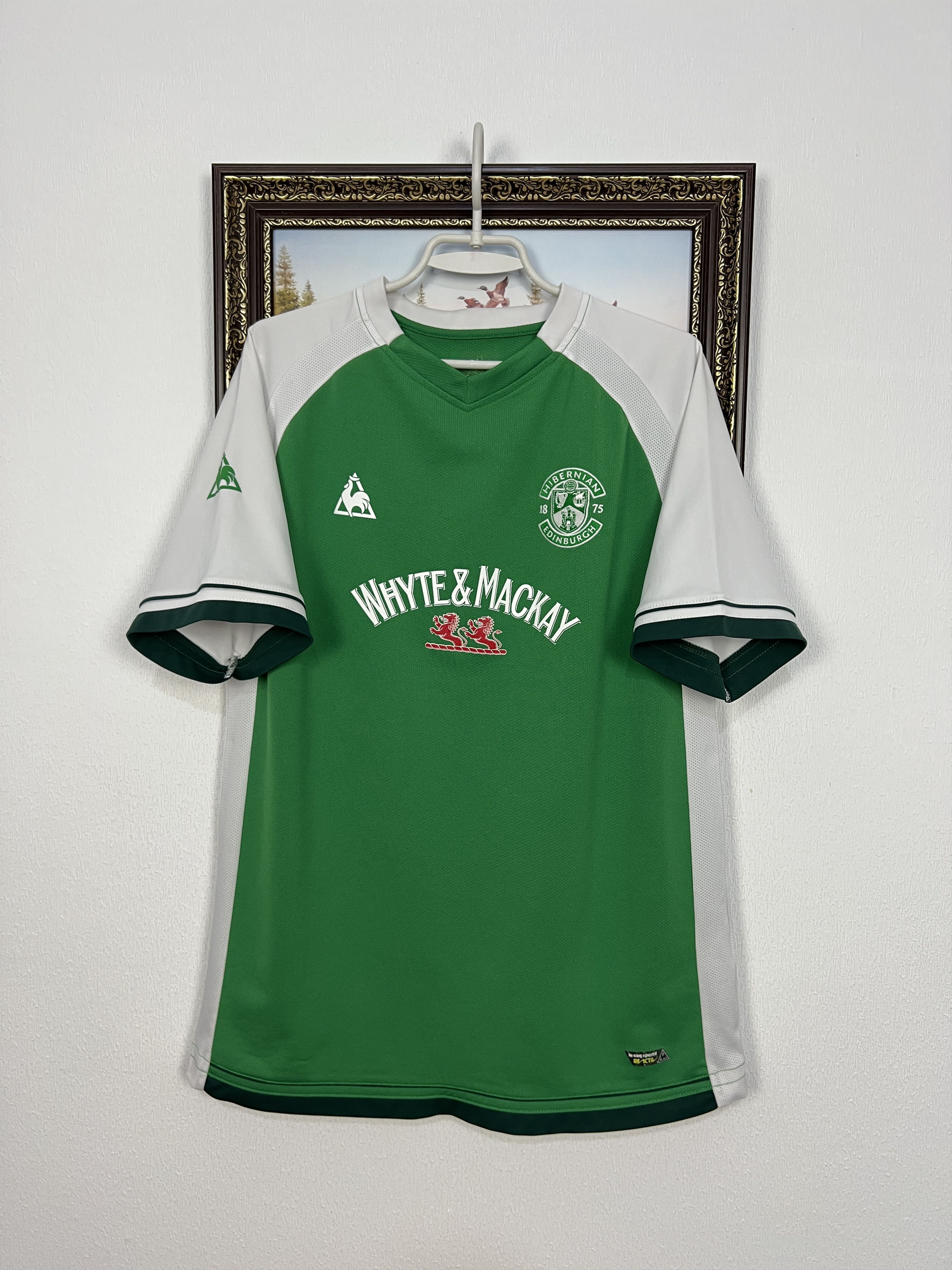 Le Coq Sportif Hibernian Home football shirt 2006 Soccer Jersey Size US L / EU 52-54 / 3 - 1 Thumbnail