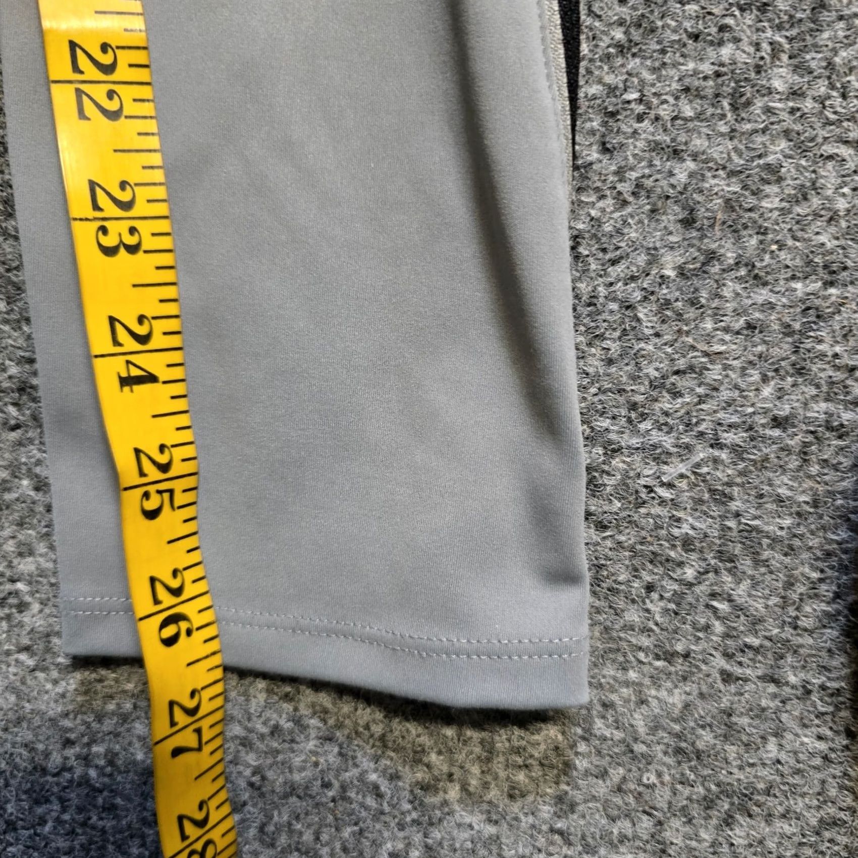 Athleta Athleta Women Small Gray Leggings Skinny Zippers Stretch Casual Athletic Size 28" / US 6 / IT 42 - 7 Thumbnail