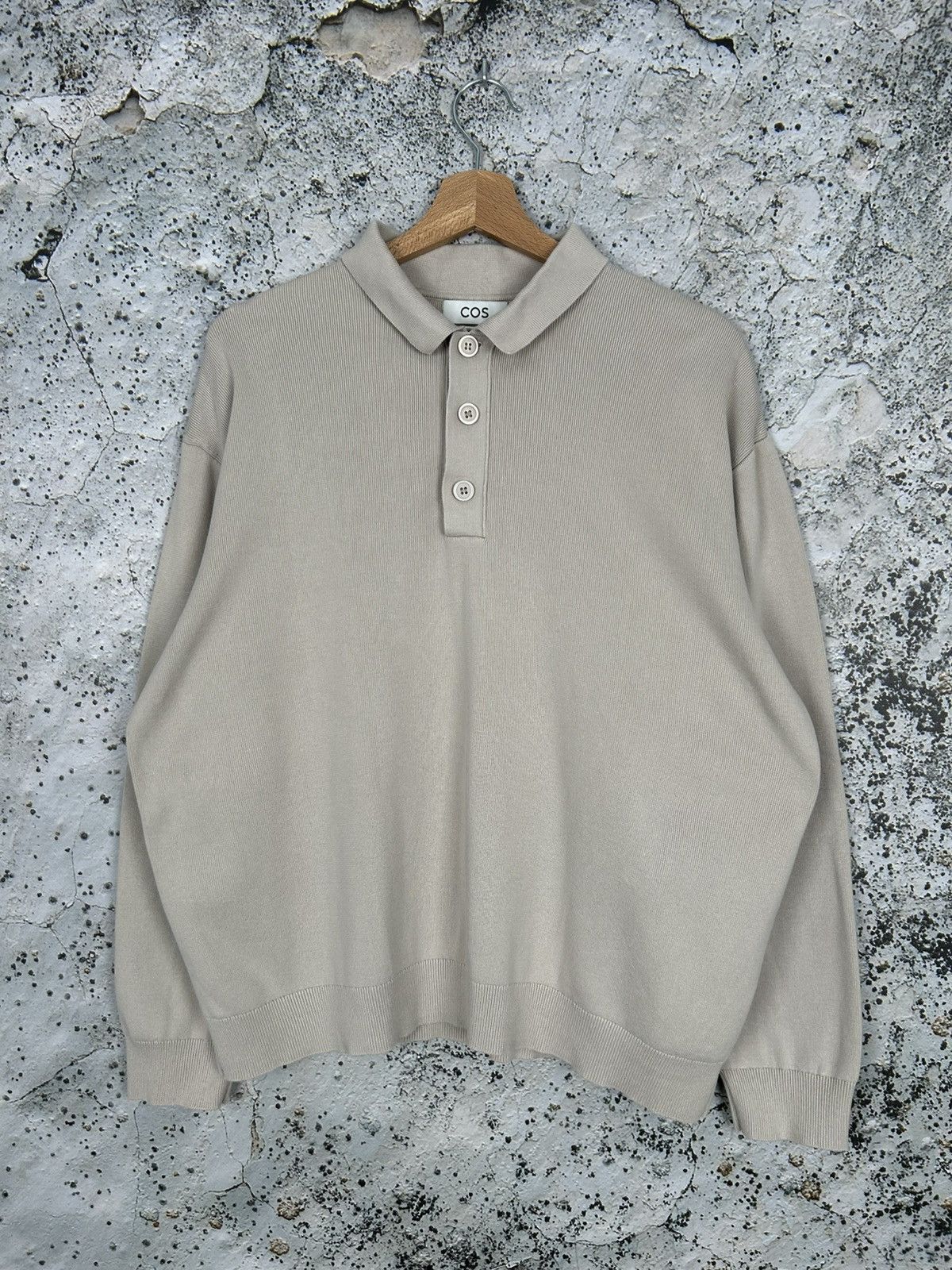 Cos COS Polo Sweater Avant Garde Premium Minimalist Scandi Size US S / EU 44-46 / 1 - 1 Thumbnail