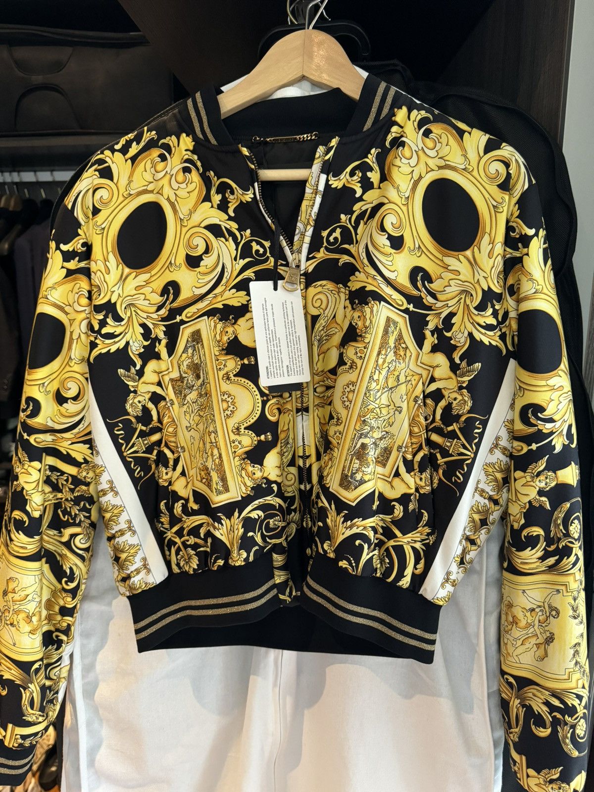 Versace Barocco Bomber Jacket