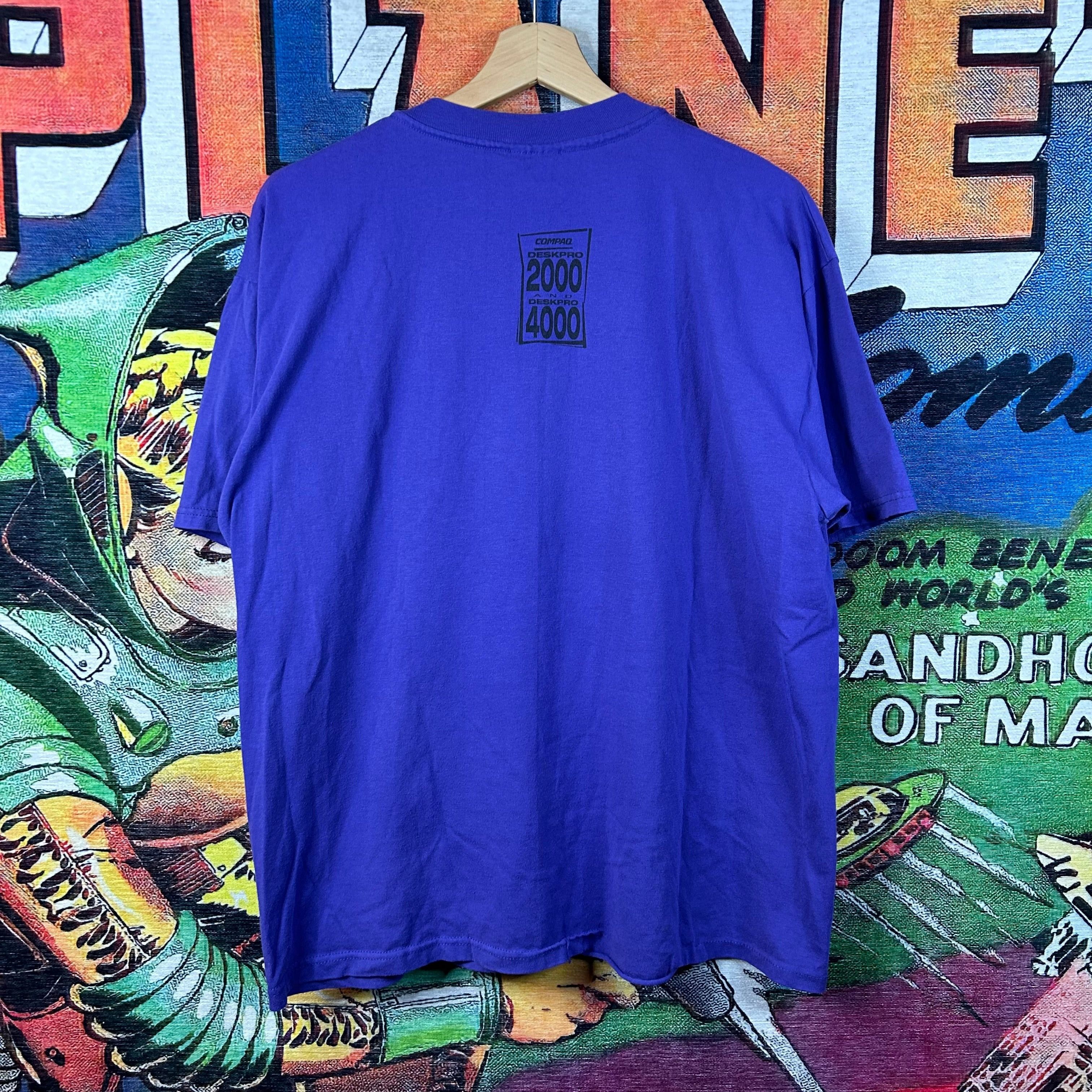 Vintage Vintage 90s Alien and Capone Tee Size Large Size US L / EU 52-54 / 3 - 2 Thumbnail