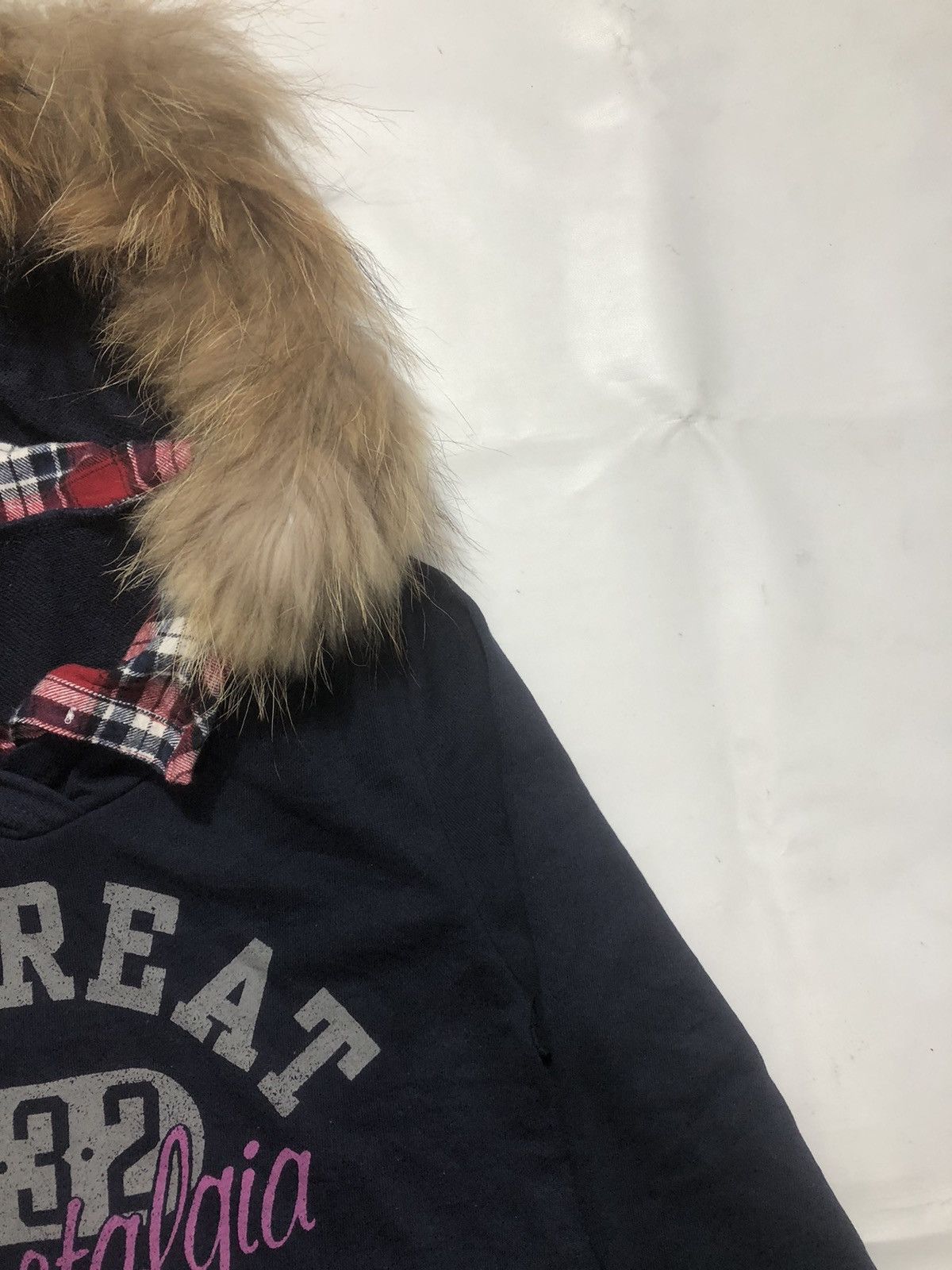 Hysteric Glamour Japan Poem Faux Fur Hoodie Zip Lgb ifsix Style Size US M / EU 48-50 / 2 - 3 Thumbnail