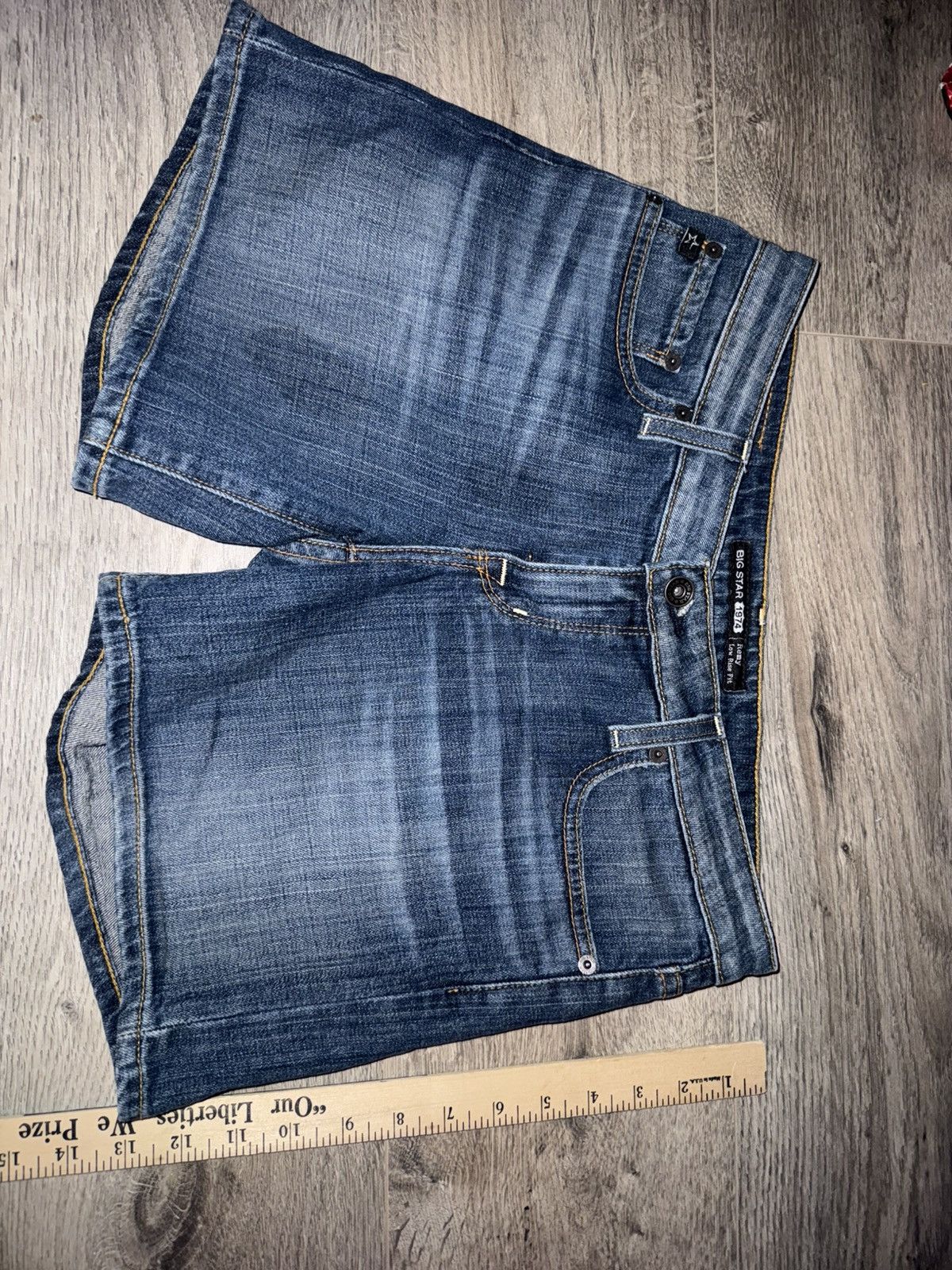 Big Star Buckle BIG STAR - Early 2000’s Remy Low Rise Shorts Size 28" / US 6 / IT 42 - 6 Thumbnail