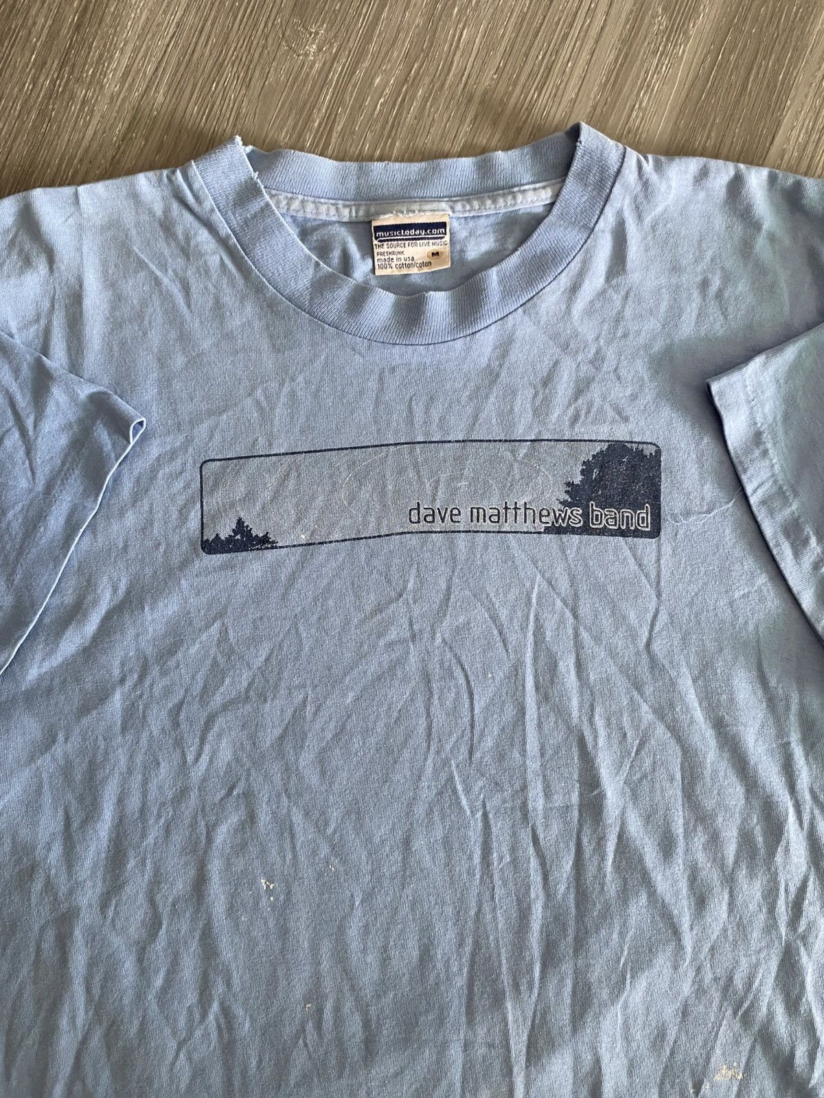 Band Tees Vintage 90s Dave Matthews Band Size US M / EU 48-50 / 2 - 2 Thumbnail