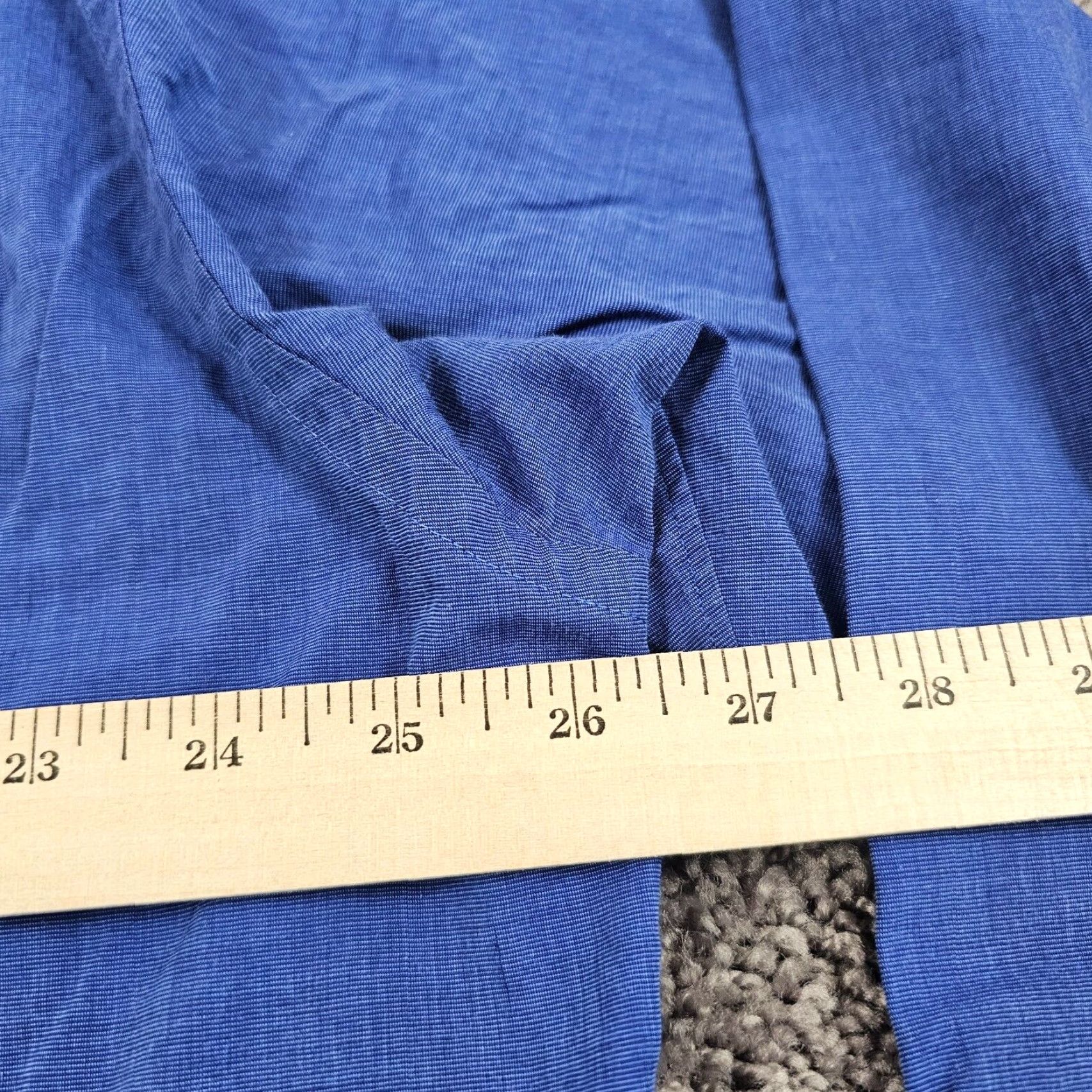 Brooks Brothers VINTAGE Brooks Brothers Button-Up Shirt Mens XL Blue Long Sleeve 100% Cotton Solid Pocket Size US XL / EU 56 / 4 - 7 Thumbnail
