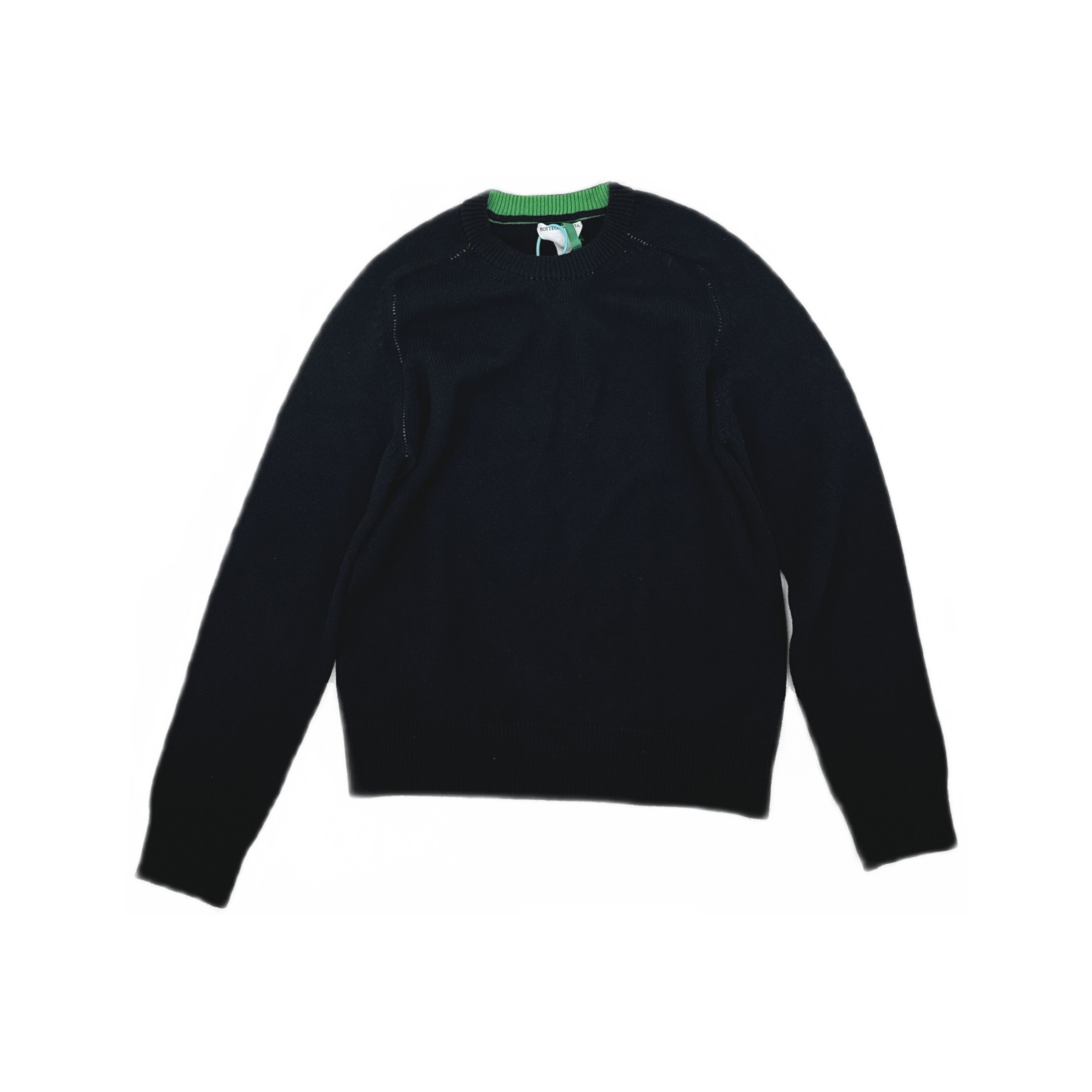 Bottega Veneta Bottega Veneta Green Stitch Wool Sweater Size S Size US S / EU 44-46 / 1 - 1 Thumbnail