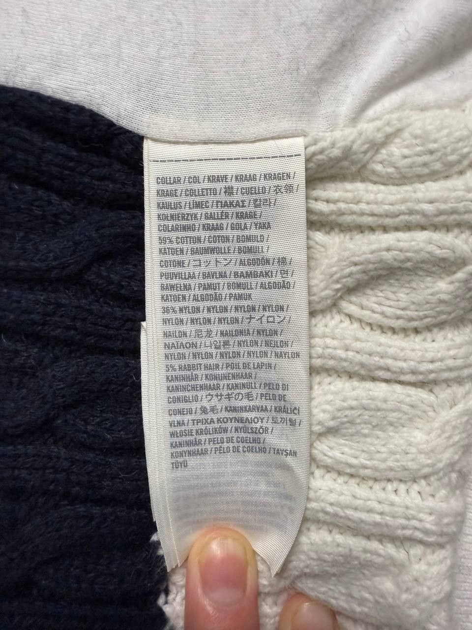 Abercrombie & Fitch Vintage Abercrombie Fitch Rabbit Hair Zip Hoodie Knit Size L / US 10 / IT 46 - 10 Thumbnail