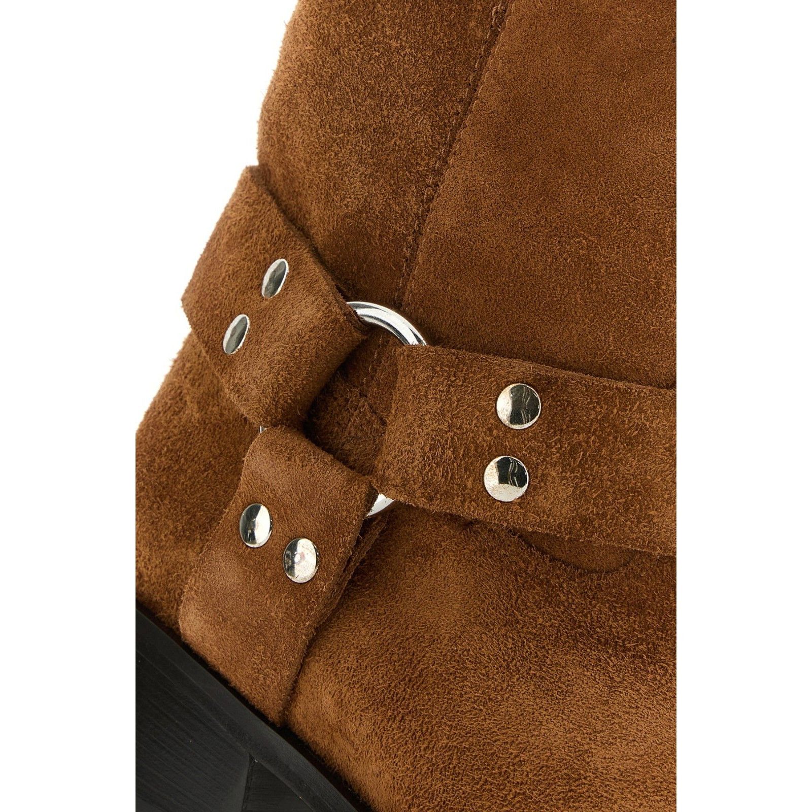 PARIS TEXAS Roxy Knee High Brown Suede Boots New & Authentic