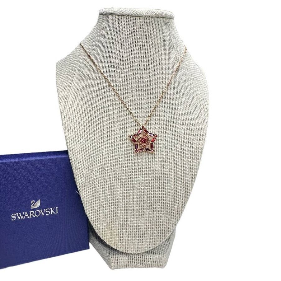 Swarovski Swarovski Stella Star Rose Gold plated Necklace Size ONE SIZE - 1 Thumbnail