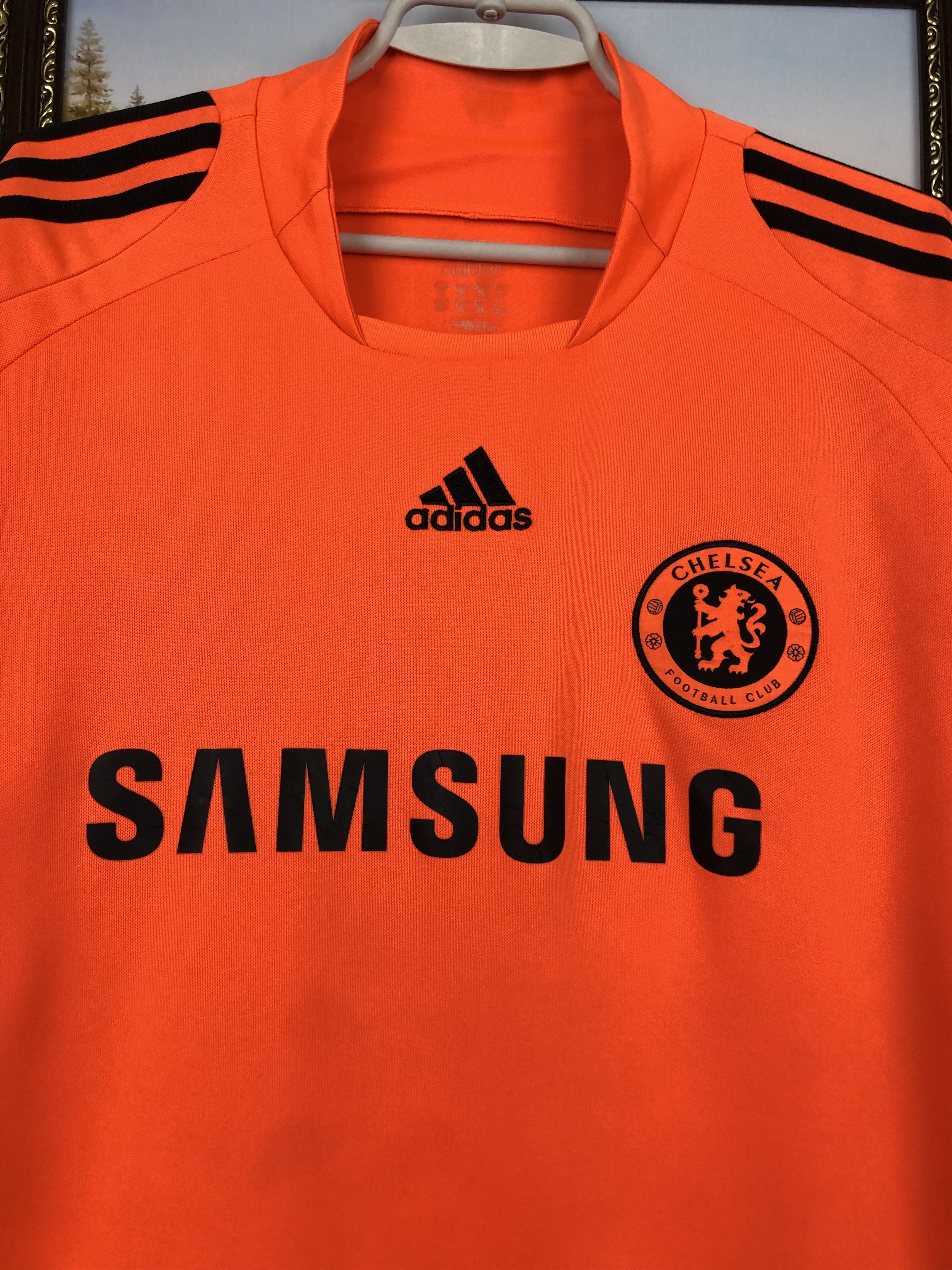 Adidas Chelsea Goalkeeper football shirt 2009 Soccer Adidas Jersey Size US XL / EU 56 / 4 - 3 Thumbnail