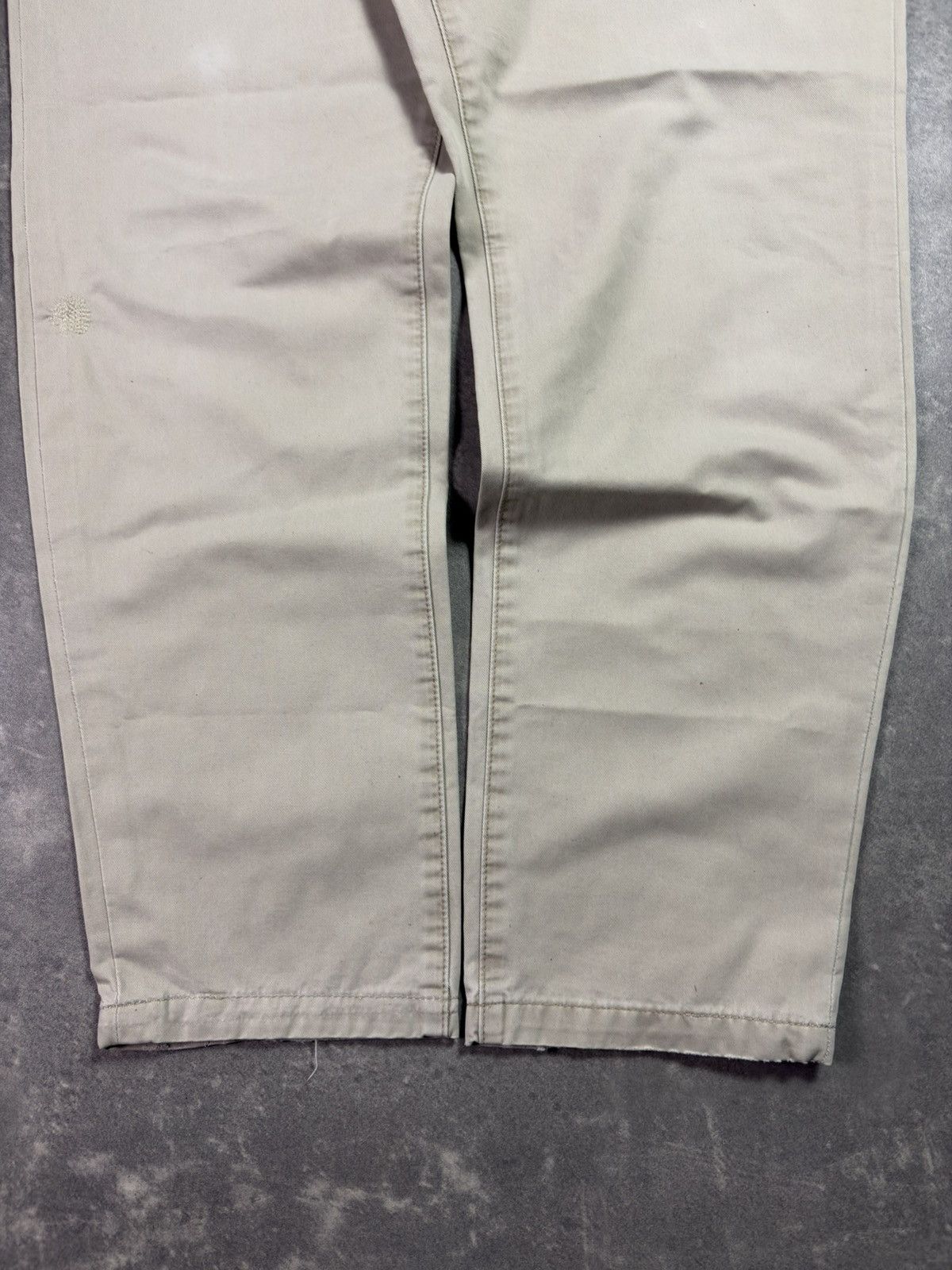 Yves Saint Laurent Yves Saint Laurent YSL Back Logo Beige Trousers Pants 34 Size US 34 / EU 50 - 6 Thumbnail