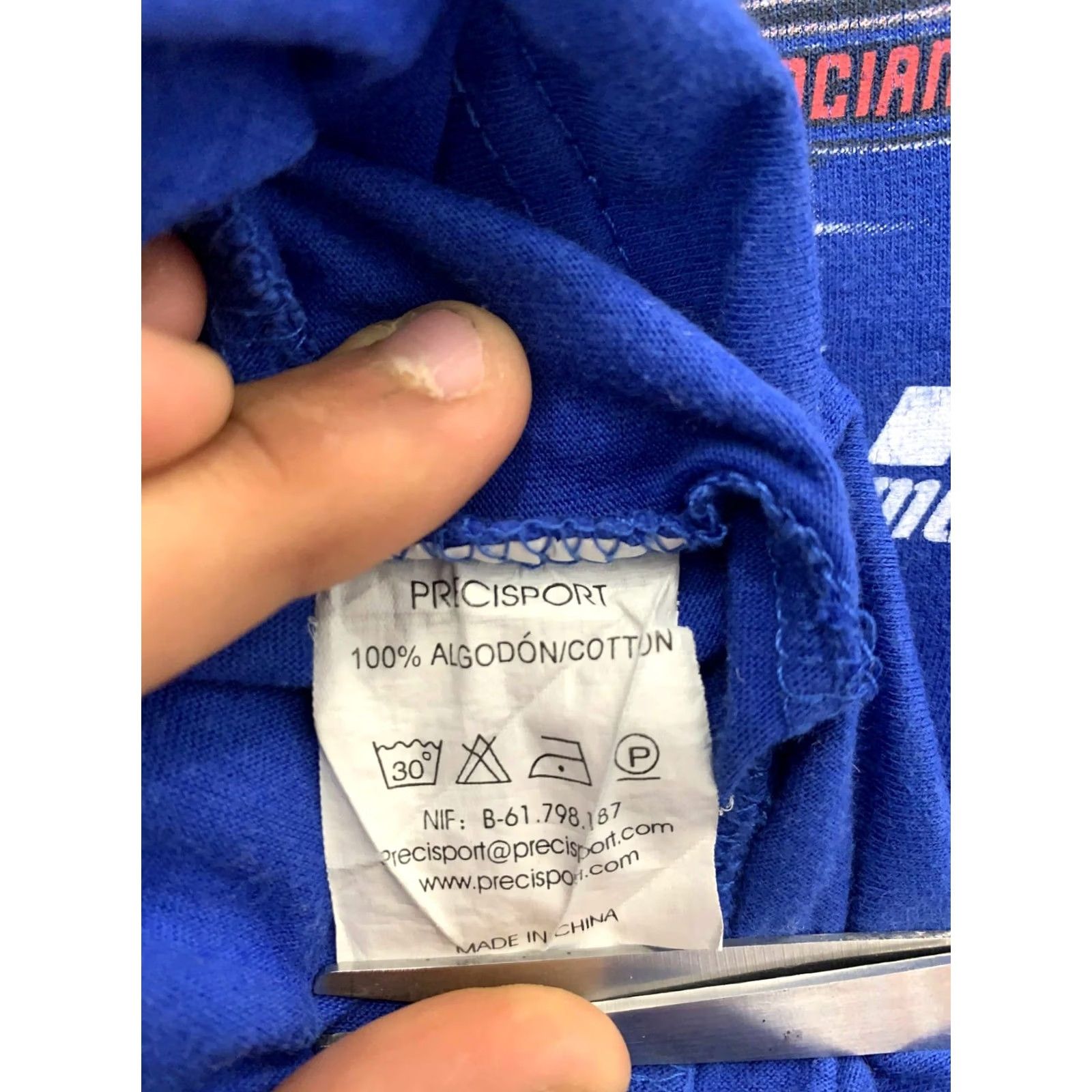 Vintage VINTAGE MotoGP Valencia Grand Prix T-Shirt Blue Official Licensed Size L Men Shirt Size US L / EU 52-54 / 3 - 4 Thumbnail