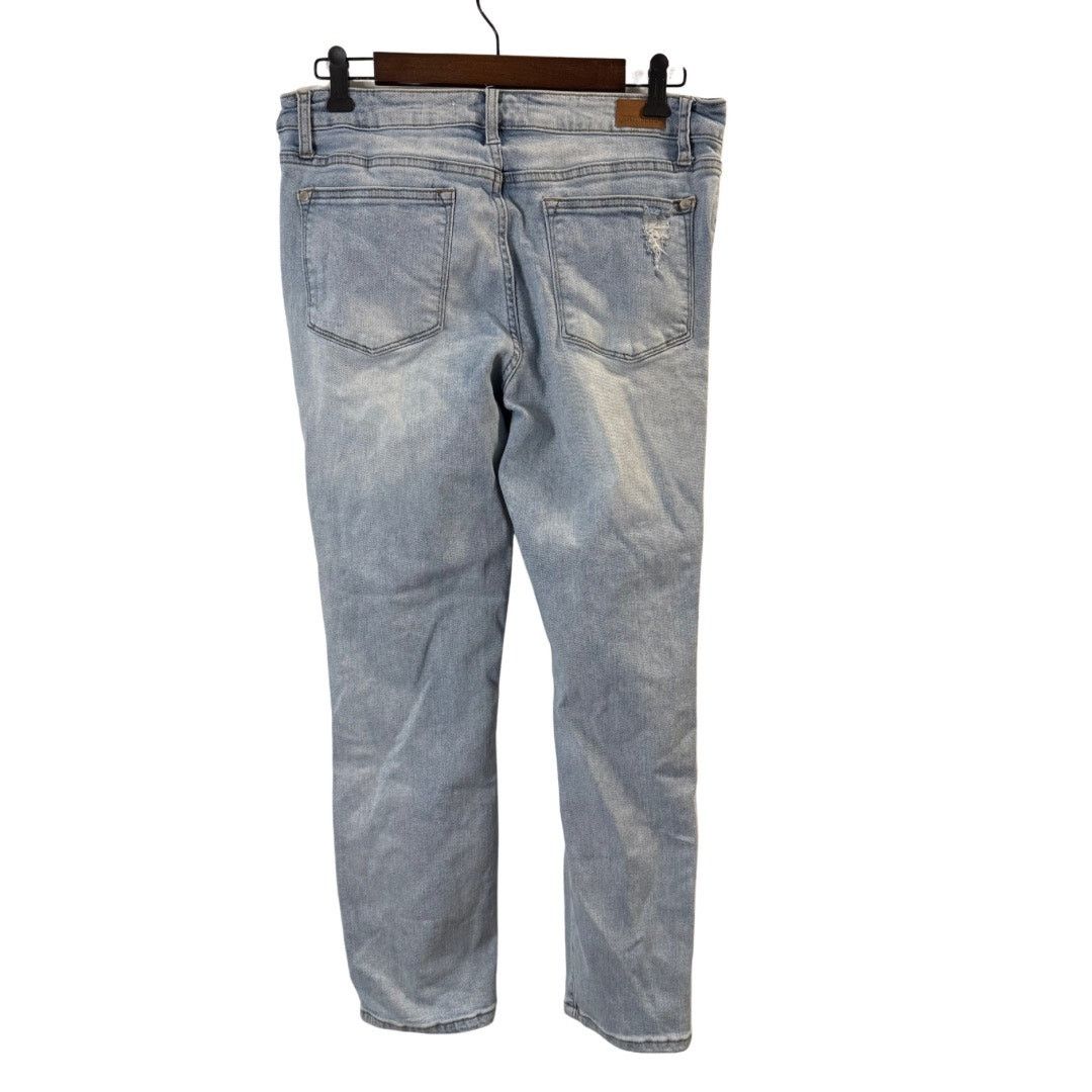 Judy Blue Judy Blue Women’s Distressed Boyfriend Jeans Size 11 Size 30" / US 8 / IT 44 - 2 Thumbnail