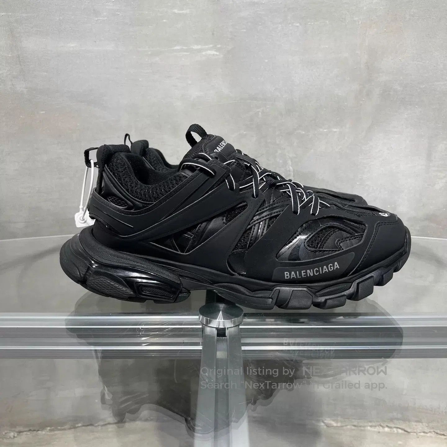 Balenciaga Black High-Top Sneakers with Chunky Sole Size 10. Size US 10 / EU 43 - 4 Thumbnail