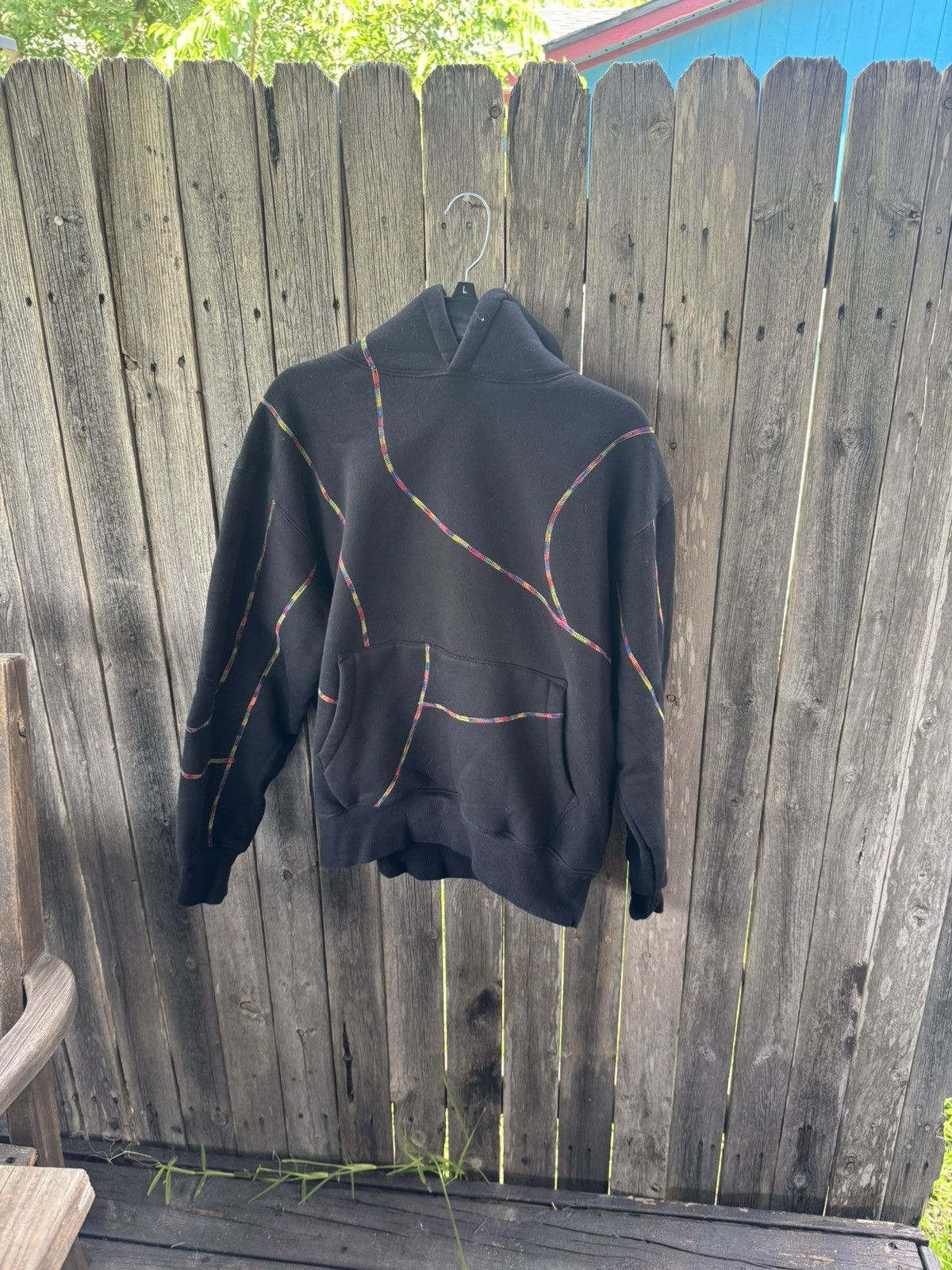 Pleasures pleasures multi color hoodie size m Size US M / EU 48-50 / 2 - 1 Thumbnail