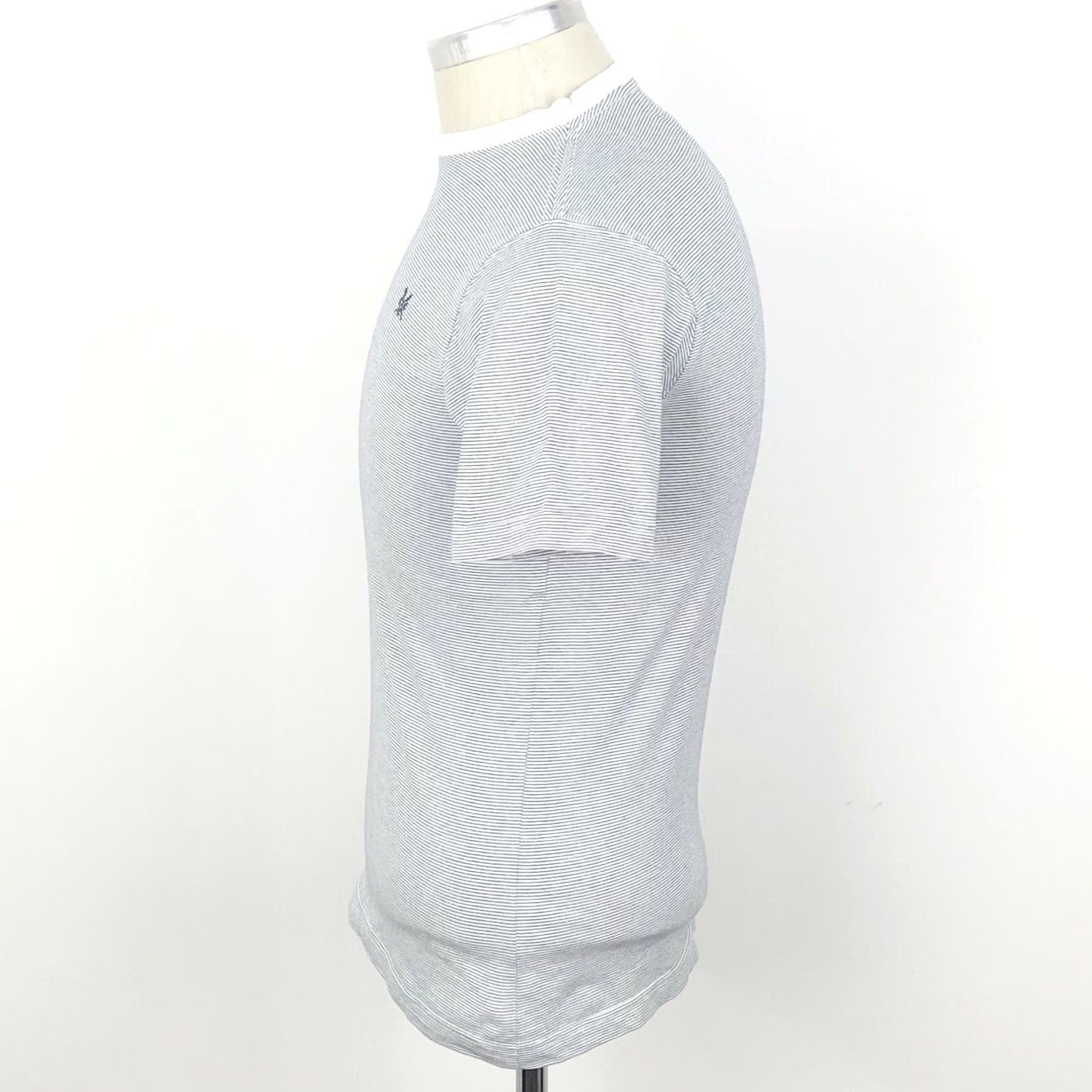 Vintage Crew Clothing Striped Short Sleeve Shirt XS Mens Size Small Grey Cotton Graphic Size US XS / EU 42 / 0 - 3 Thumbnail