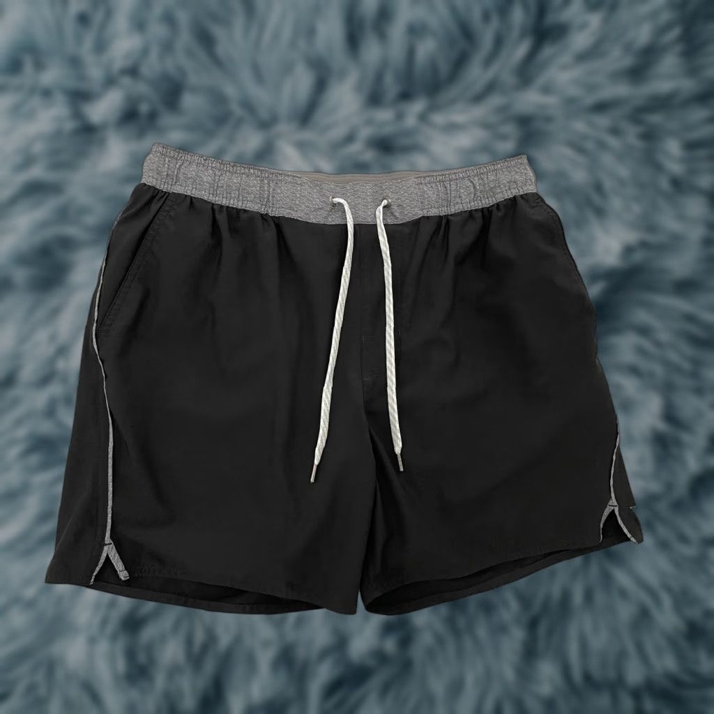 Vuori Vuori Shorts Adult Medium Black Trail Running Lined Short Pocket Stretch Mens M Size US 31 - 1 Thumbnail