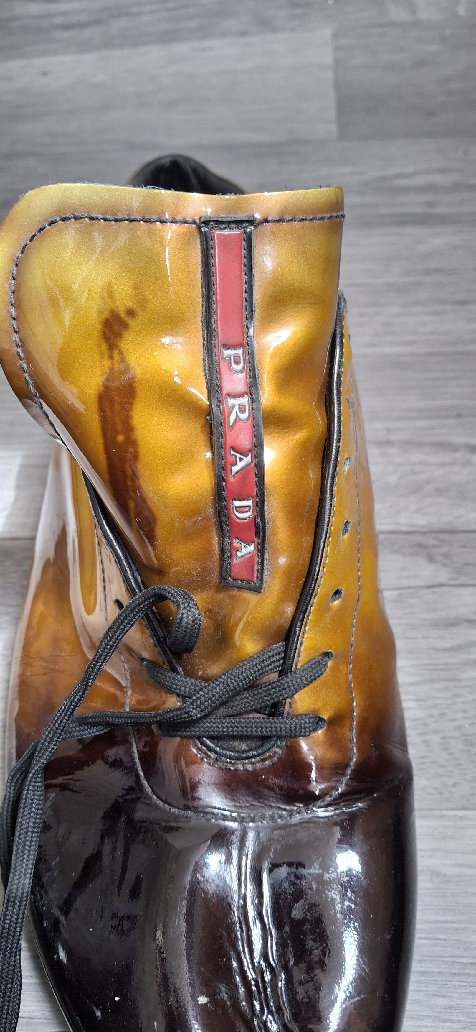 Prada Prada Ombre Patent Driving Sneakers Sz 8.5 UK Size US 9.5 / EU 42-43 - 7 Thumbnail