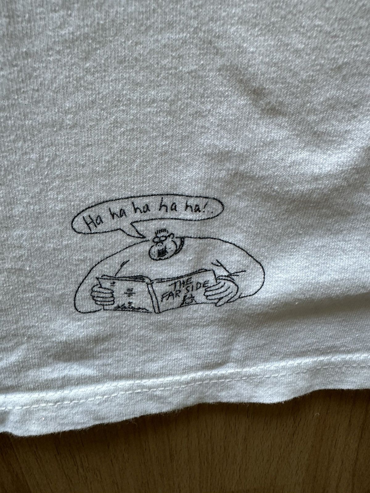 Vintage Vintage 1986 The Far Side My Brain is Full Comic Tee XL Size US XL / EU 56 / 4 - 4 Thumbnail