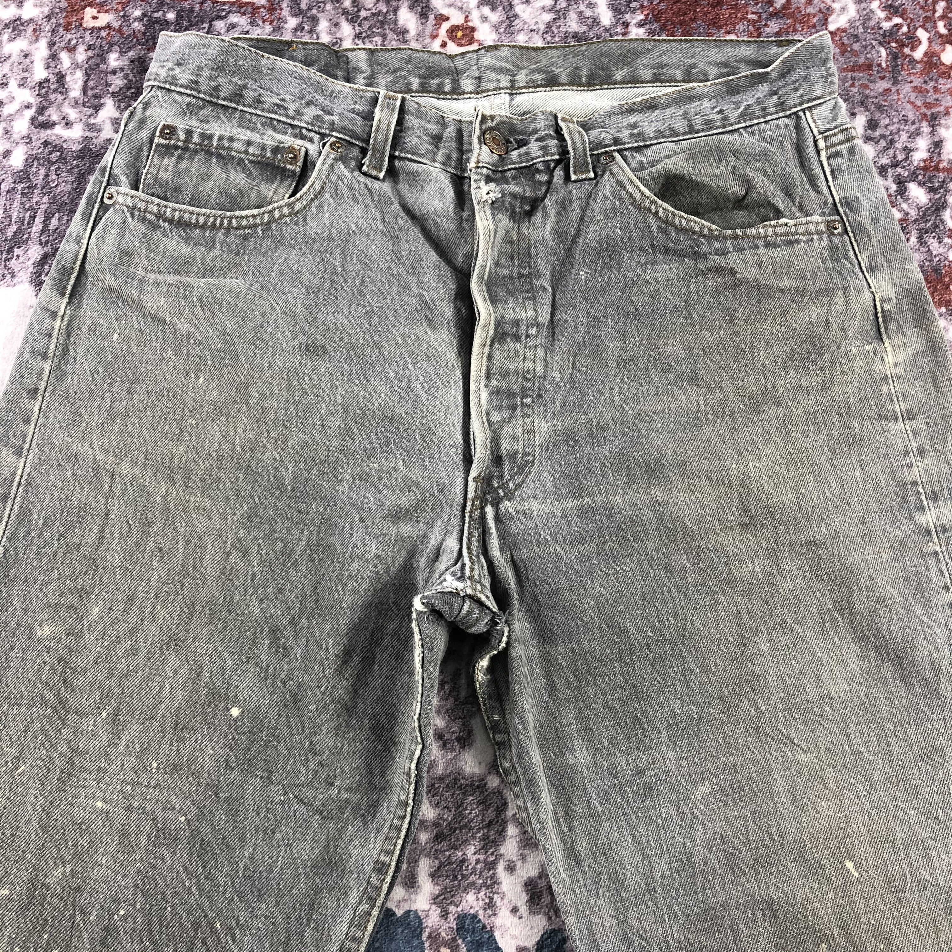 Levi's × Vintage Vintage 90s Levis 501 Jeans-JM3036 Size US 33 - 3 Thumbnail