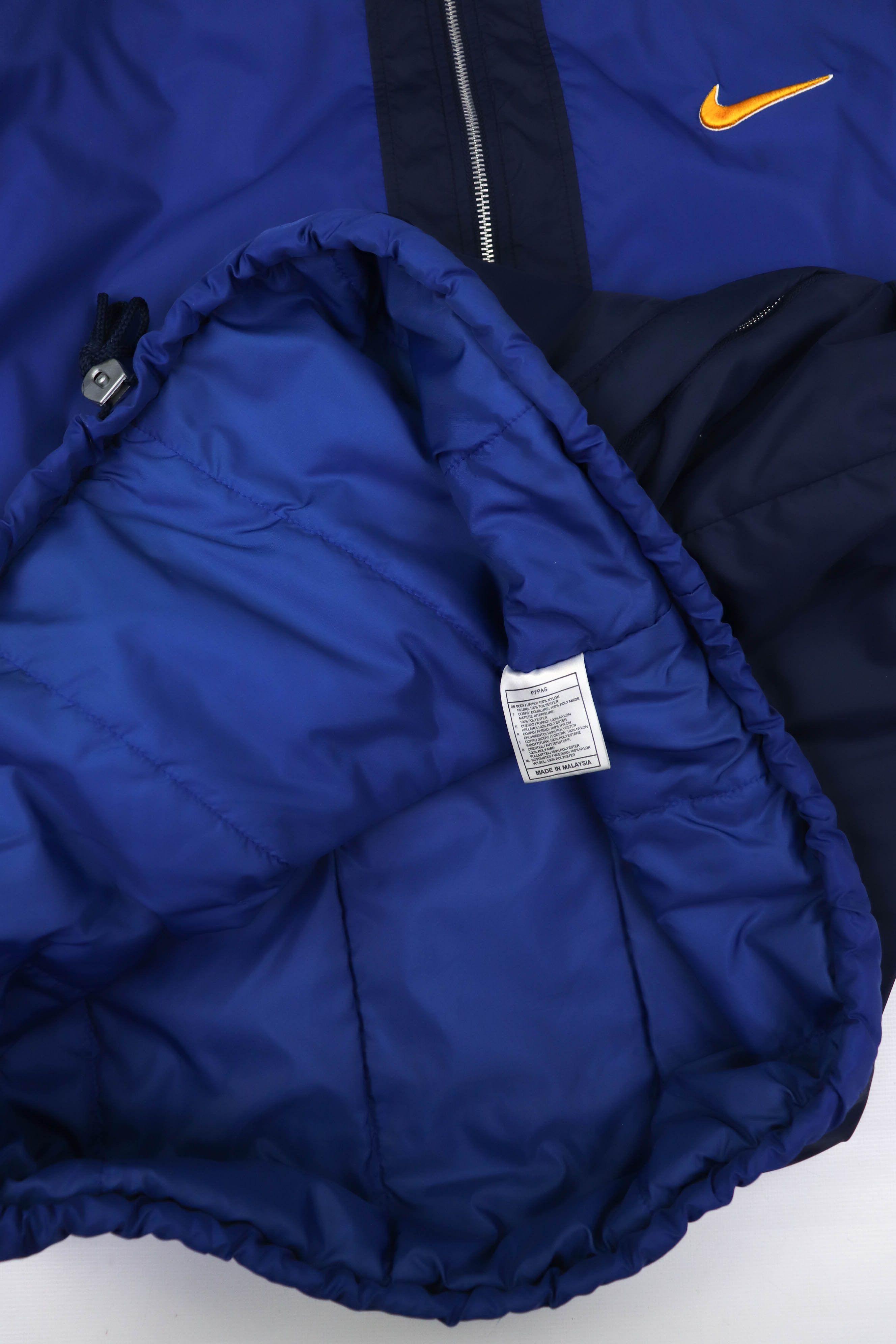 Nike Nike Vintage 90s Nylon Insulated Oversized Anorak Jacket Size US L / EU 52-54 / 3 - 13 Thumbnail