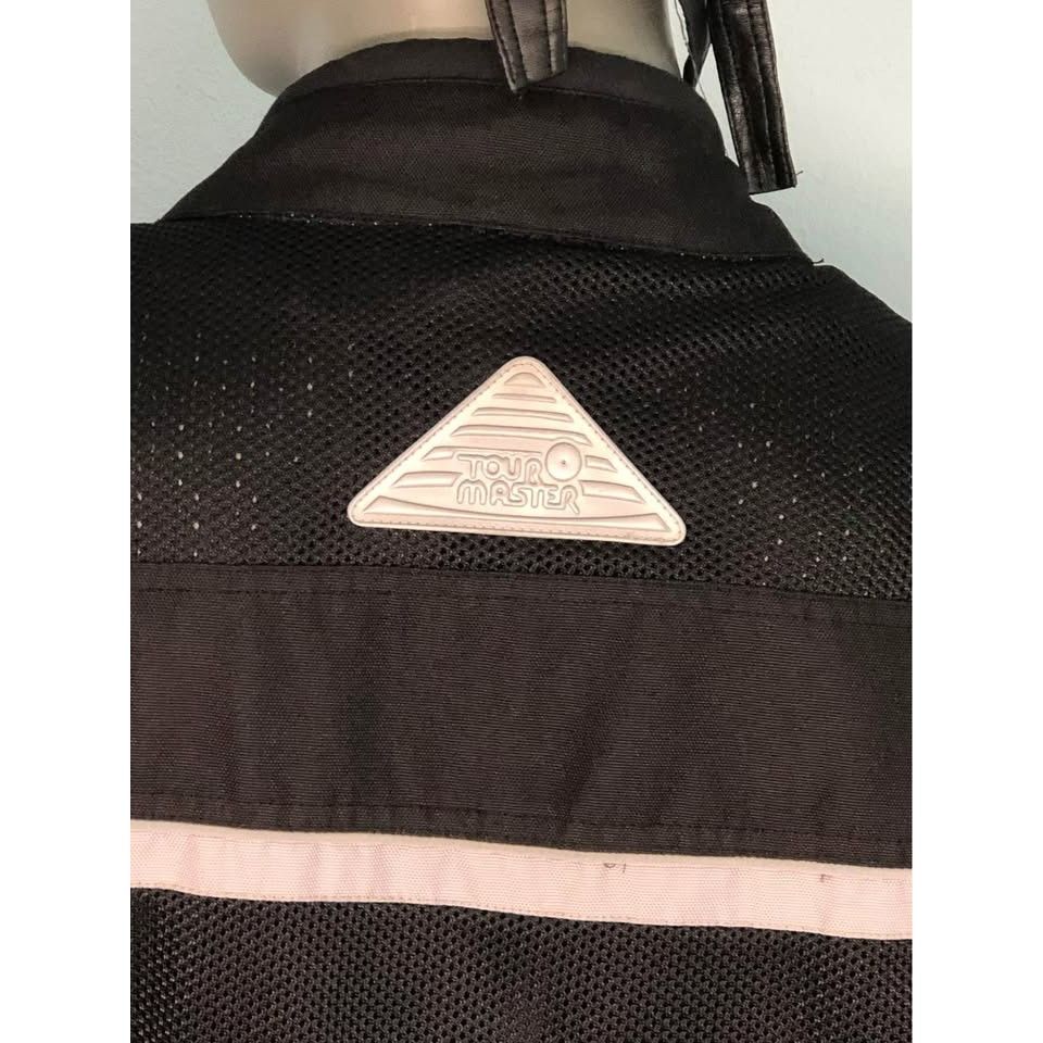 Tour Master Riding Jacket XL Men Mesh Fabric- With Armor TOUR MASTER Size US XL / EU 56 / 4 - 4 Thumbnail