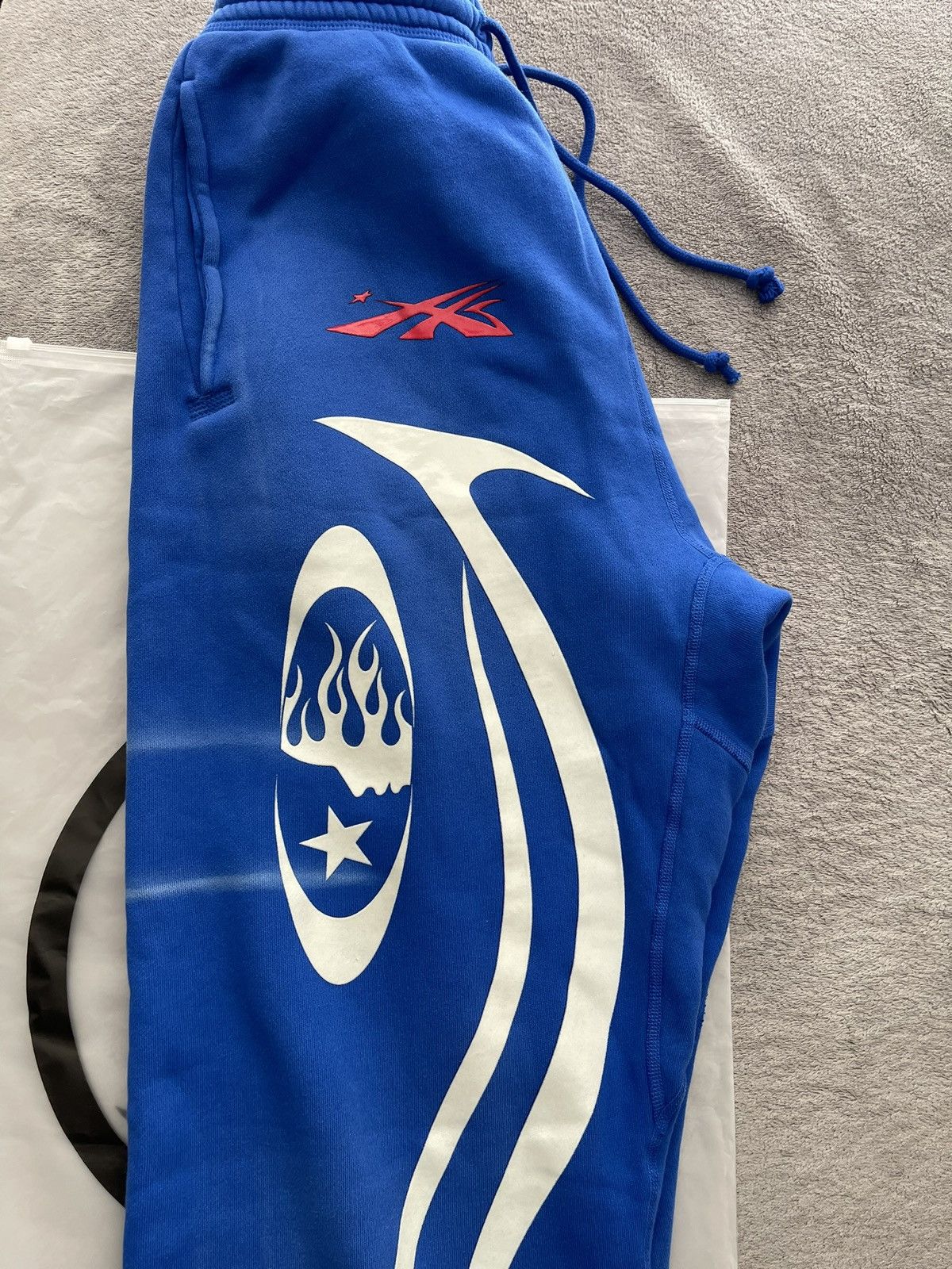 HELLSTAR Blue Hellstar Sports Sweats Size US 33 - 9 Thumbnail