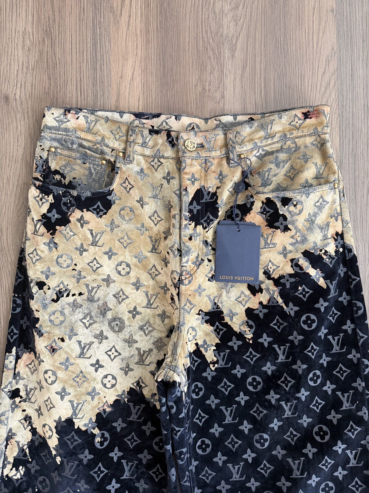 Louis Vuitton Louis Vuitton Faded Cloud Jeans Size US 32 / EU 48 - 2 Thumbnail