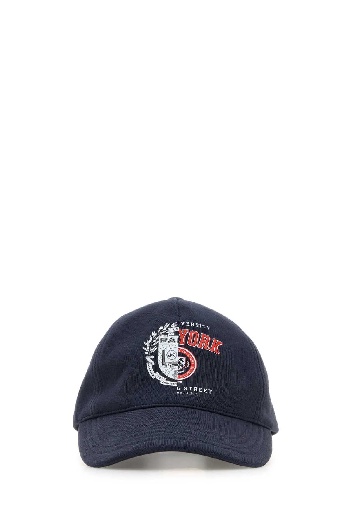 Denim Blue Cotton A.P.C. X Marc Jacobs Baseball Cap
