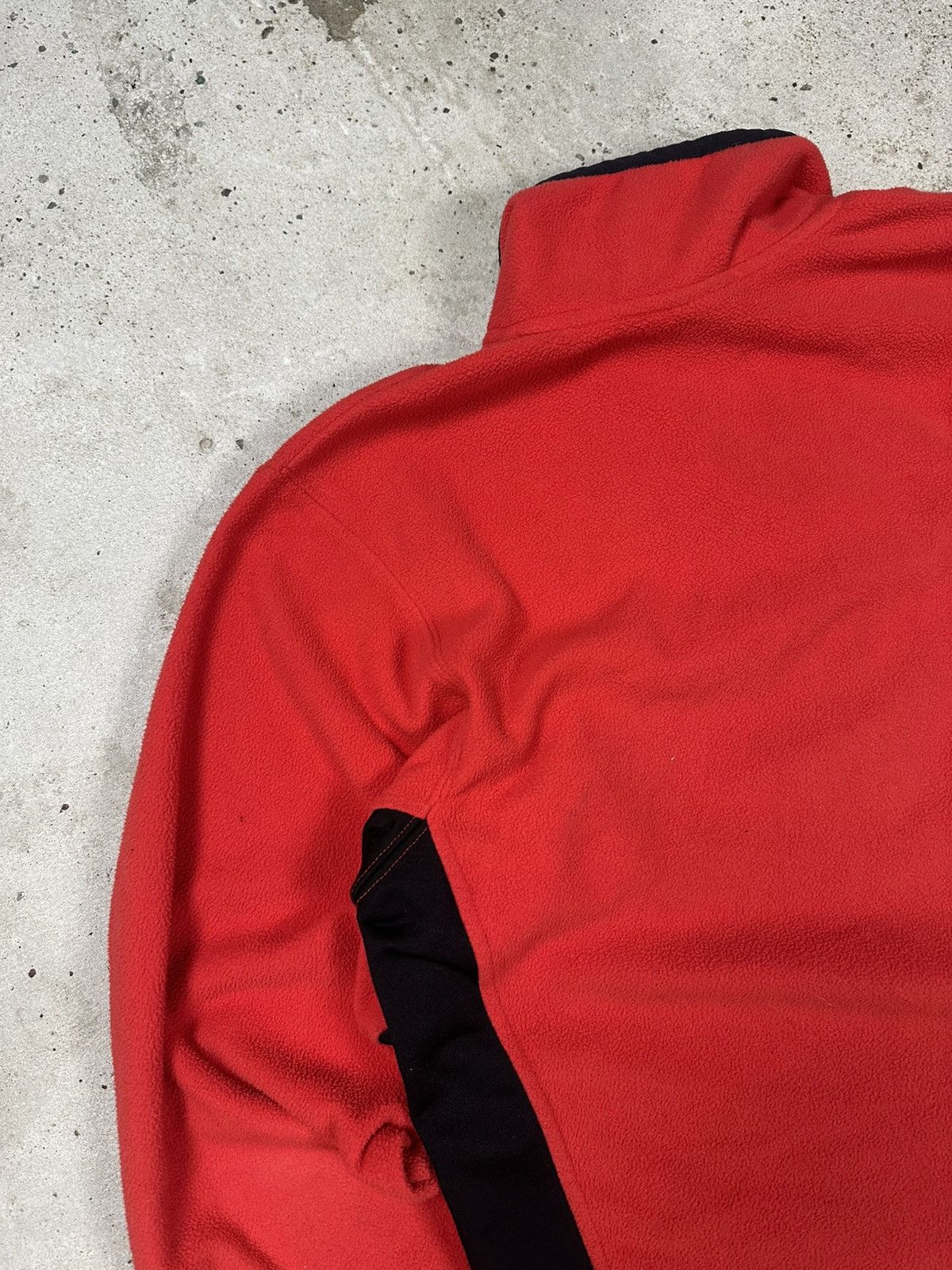 Nike × Vintage Vintage Y2K Nike Fleece Sherpa Swoosh Half Zip Sweatshirt Size US S / EU 44-46 / 1 - 11 Thumbnail