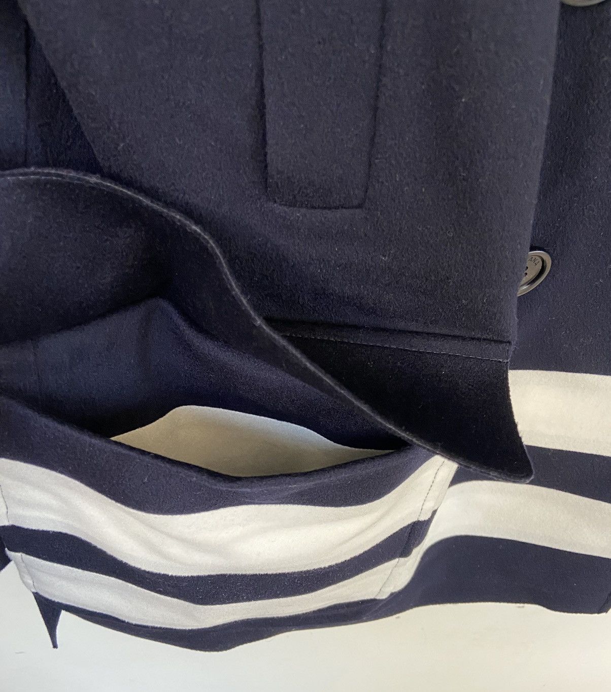Loro Piana Loro Piana Double Breasted Felt Coat Dark Blue Size M / US 6-8 / IT 42-44 - 6 Thumbnail