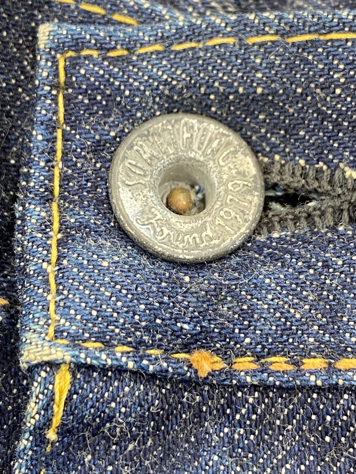Edwin Vintage Edwin Selvedge Blue Wash Style Loose Jeans Size US 26 / EU 42 - 13 Thumbnail