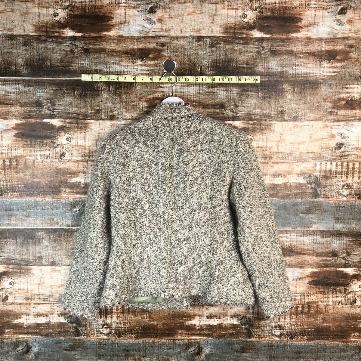 Japanese Brand Eterno Bellezza italy Green Cardigan Knitwear #A2011 Size XS / US 0-2 / IT 36-38 - 15 Thumbnail