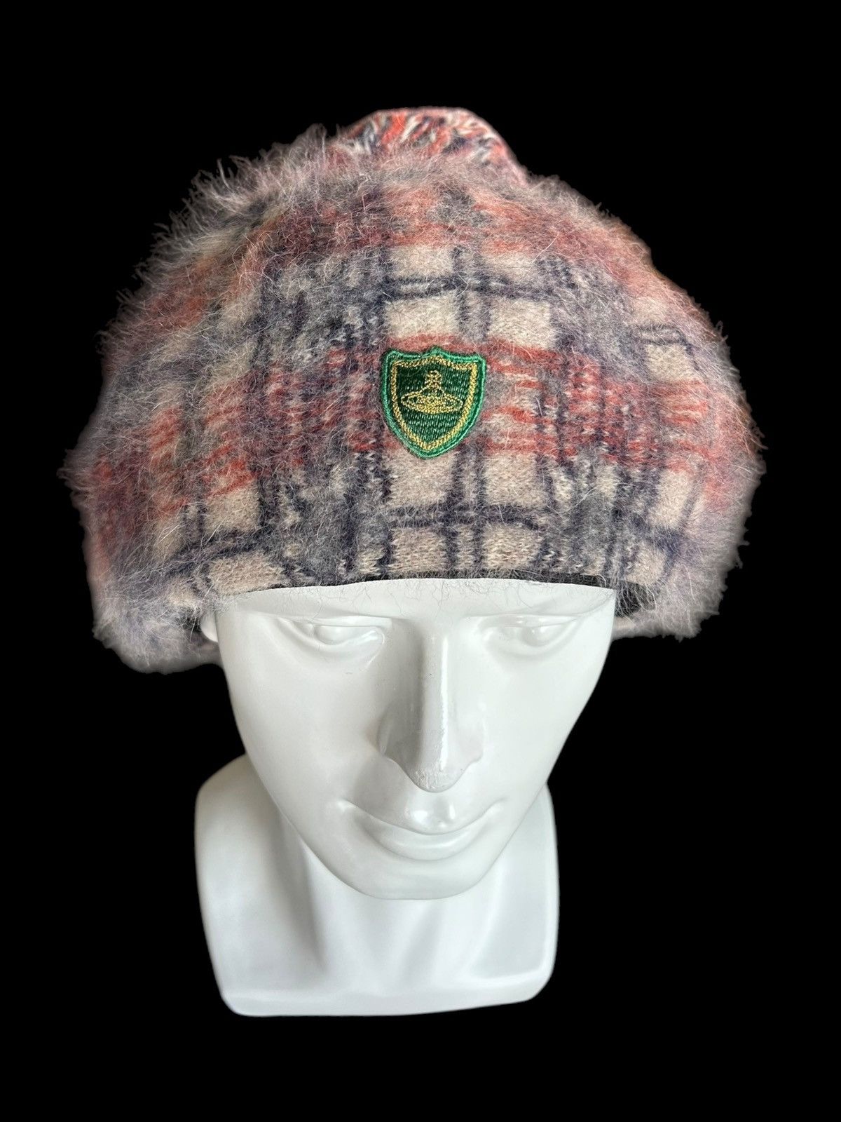 Vivienne Westwood Vivienne Westwood Orb Logo Mohair Fur Hats ☠️ Size ONE SIZE - 2 Thumbnail