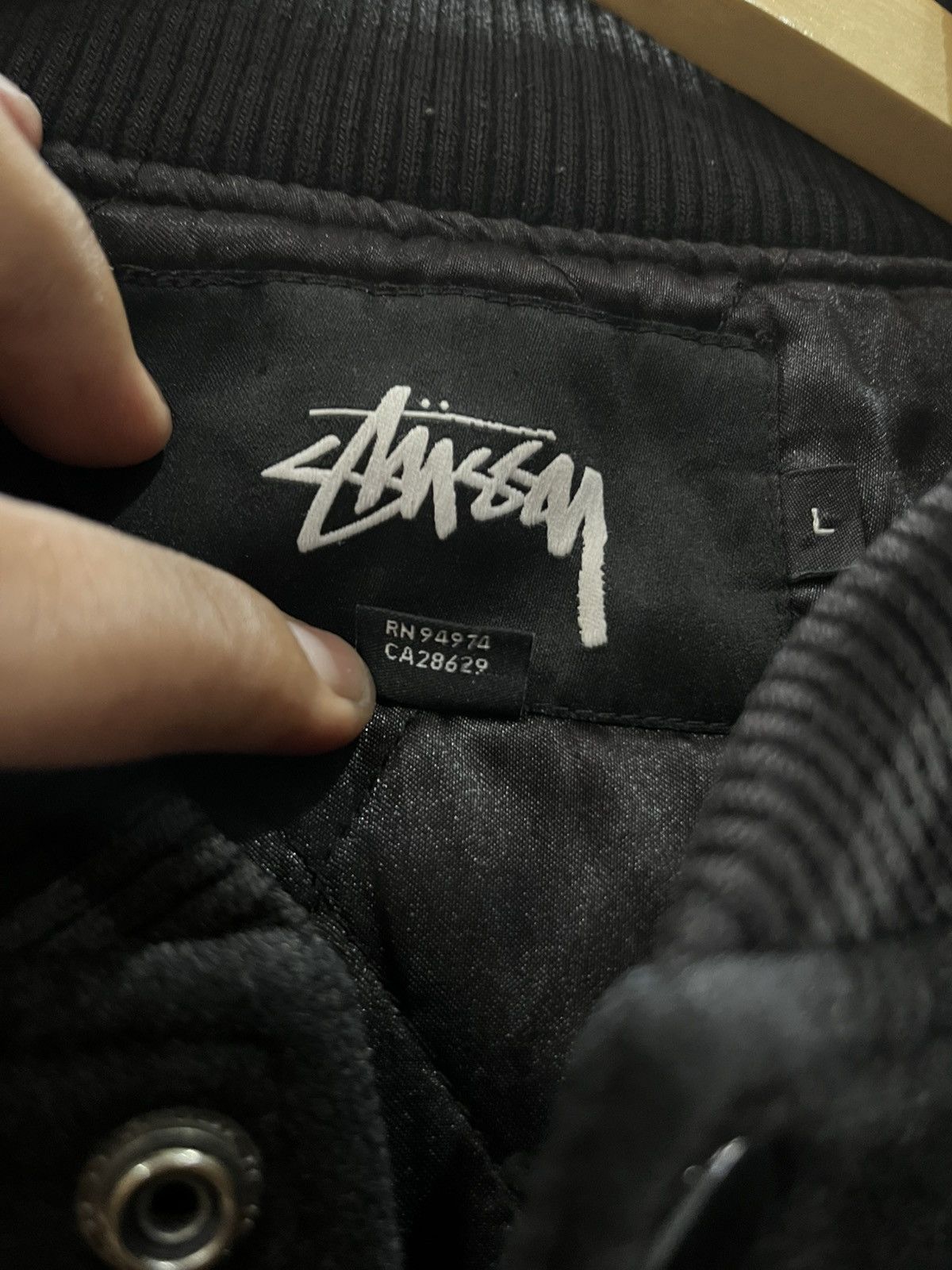 Stussy Stussy Two Tone Wool Varsity Jacket Big Logo Size US L / EU 52-54 / 3 - 10 Thumbnail