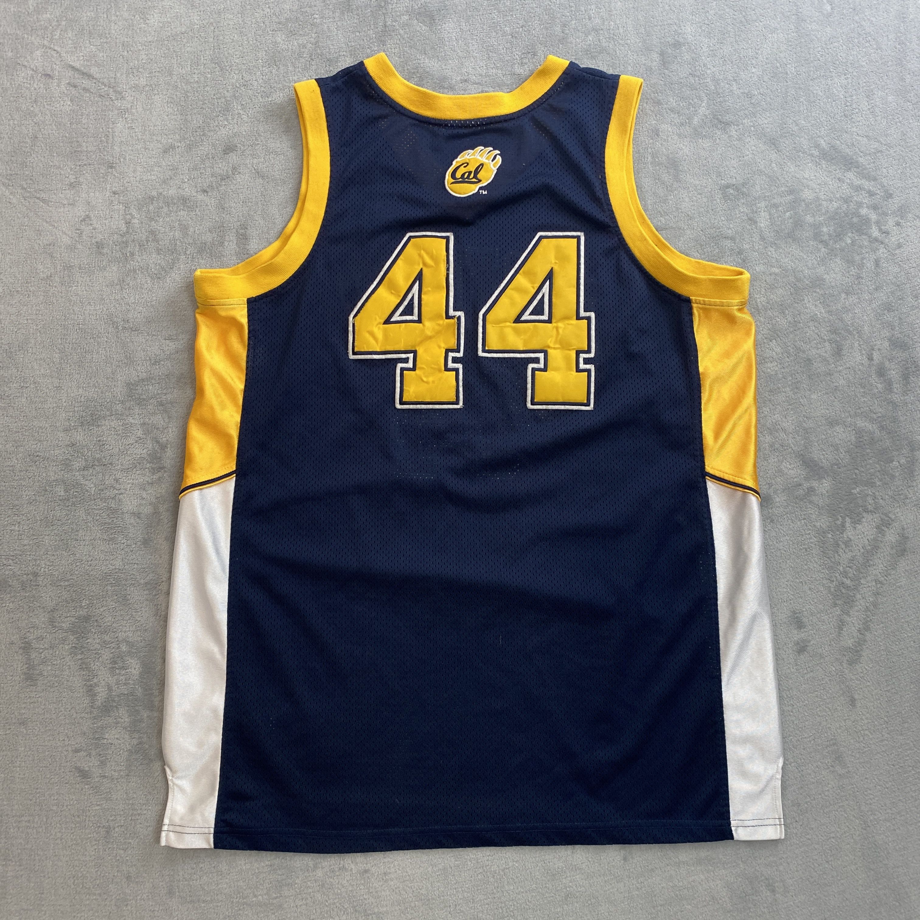 Colosseum Athletics × Vintage BERKELEY CAL GOLDEN BEARS #44 ABDUL-JABBAR Basketball Jersey Size US XL / EU 56 / 4 - 8 Thumbnail