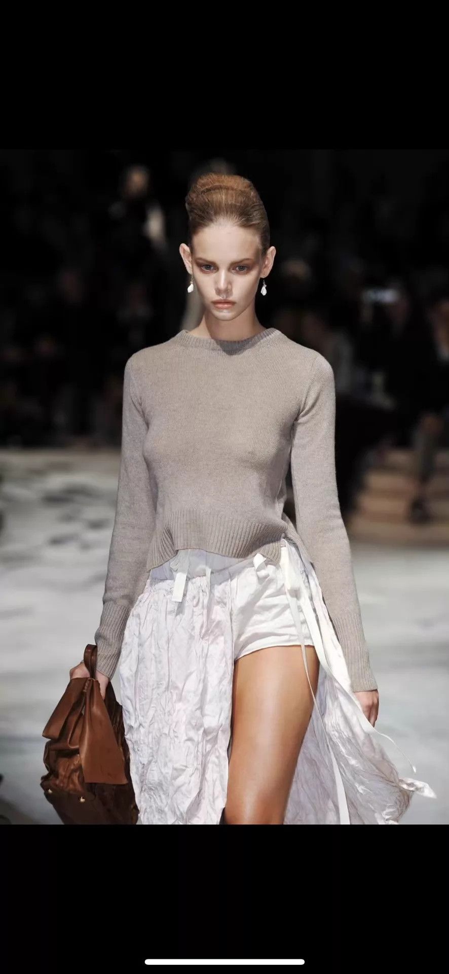 Prada Prada 100% Cashmere Knit Top 38 Side Slits Like New Size XS / US 0-2 / IT 36-38 - 9 Thumbnail