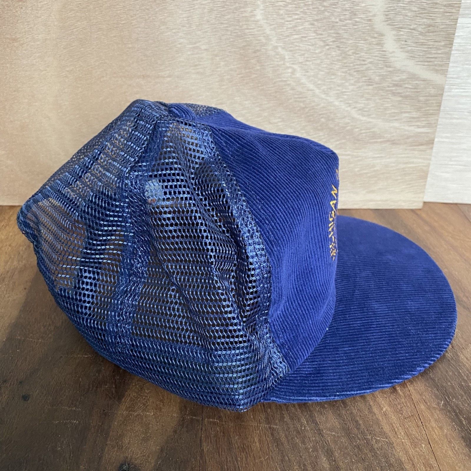 Other Vtg Michigan International Speedway Corduroy Trucker Hat Cap Size ONE SIZE - 3 Thumbnail