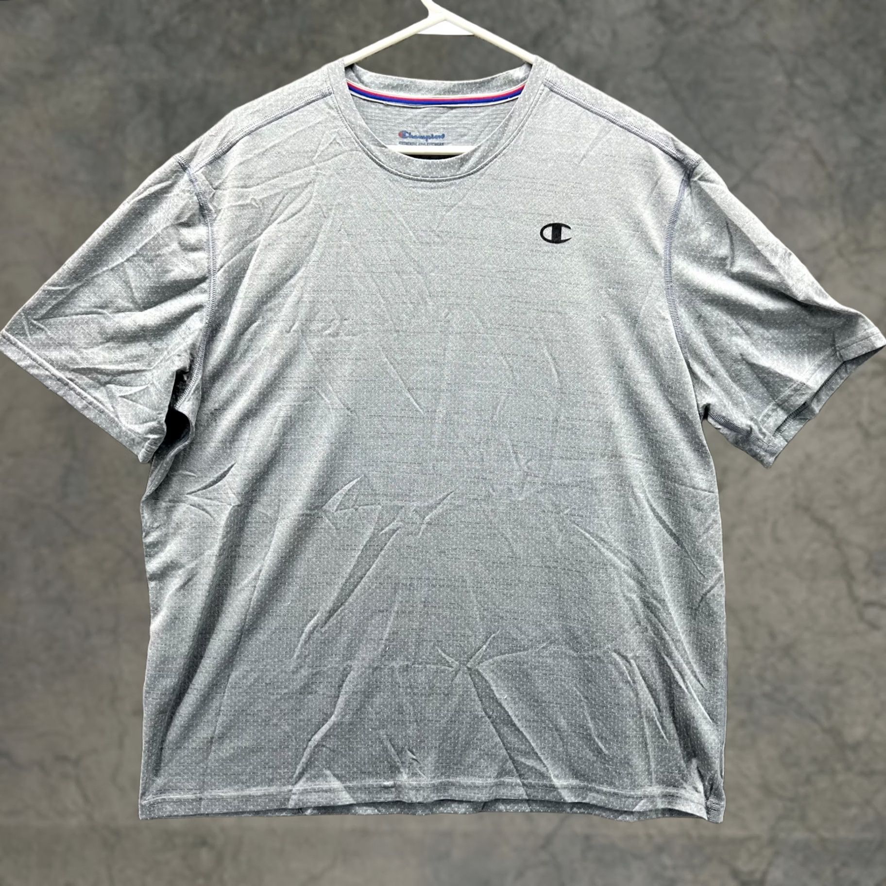 Champion VINTAGE Champion Shirt Mens XL Gray Crewneck Athletic Jersey Gym C logo Y2K Size US XL / EU 56 / 4 - 1 Thumbnail
