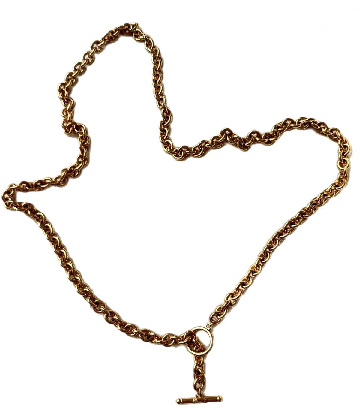 Fendi Fendi Vintage Chain Necklace – 1980s gold platted brass rare Size ONE SIZE - 1 Thumbnail