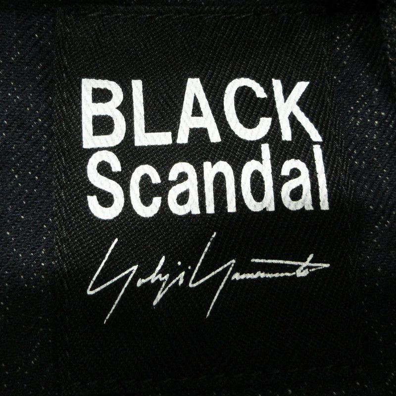 Yohji Yamamoto BLACK Scandal BOX POCKET BREASTED JACKET Size US S / EU 44-46 / 1 - 6 Thumbnail