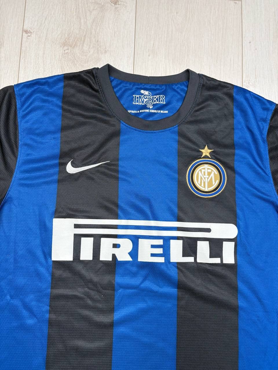 Nike Nike Inter Milan International soccer 2012/13 Home Jersey Size US L / EU 52-54 / 3 - 2 Thumbnail