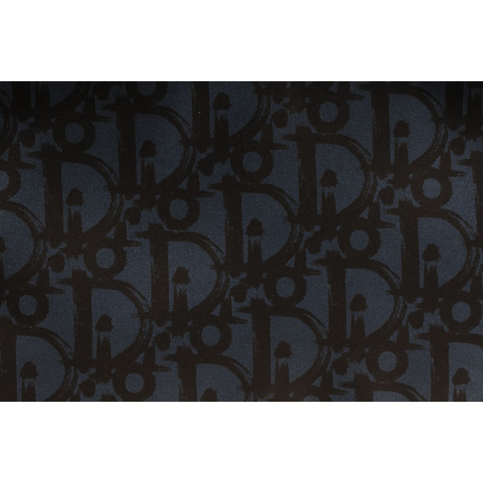 Dior Dior Oblique Logo Pouch Blue Black Size ONE SIZE - 2 Thumbnail