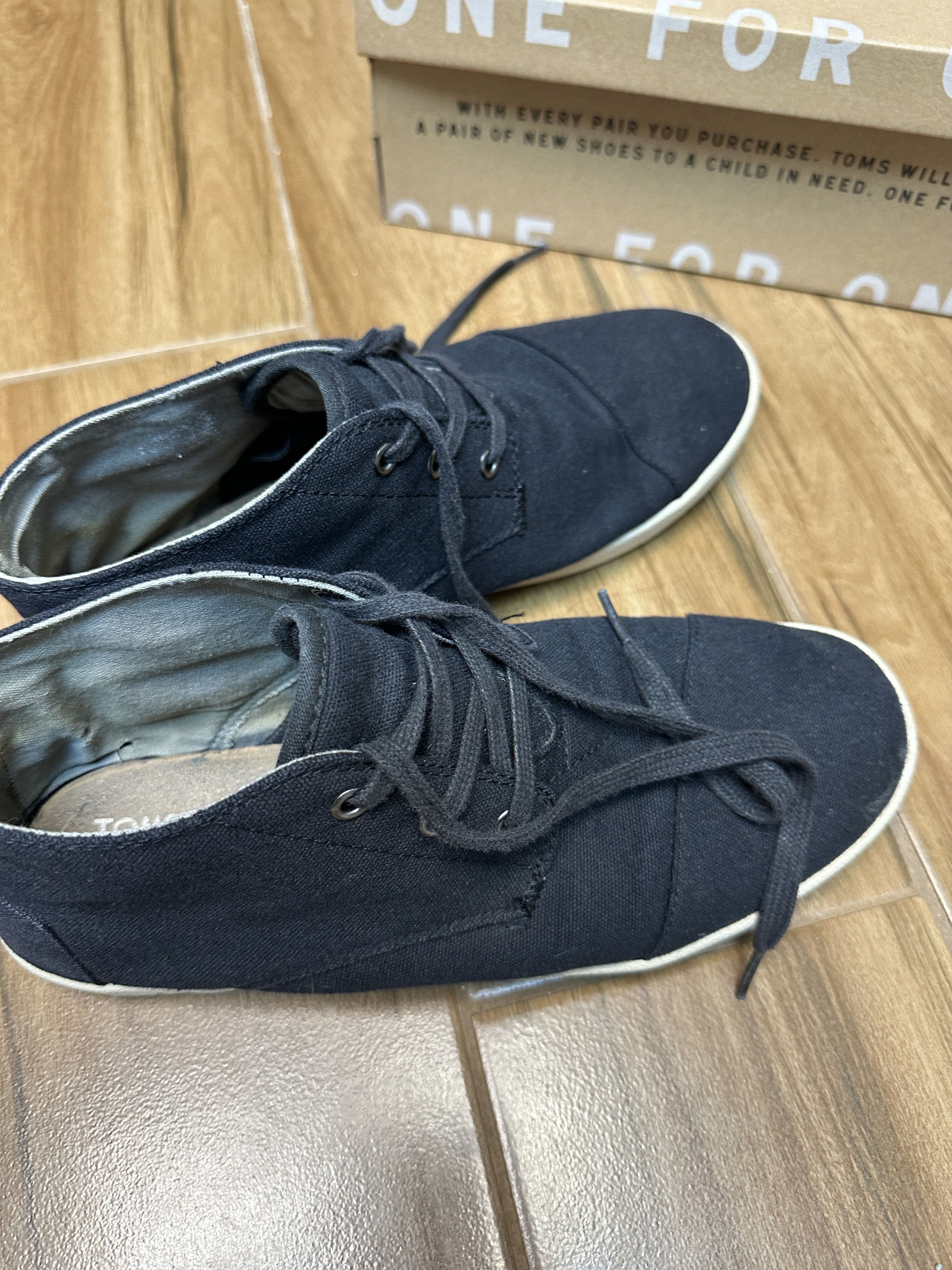 Toms Toms Men's Paseo Mid Canvas High Top Sneakers Size US 9 / EU 42 - 4 Thumbnail