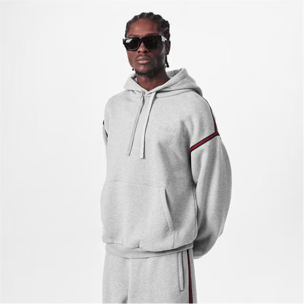 Gucci Embroidered Web Logo Hoodie Size US S / EU 44-46 / 1 - 3 Thumbnail
