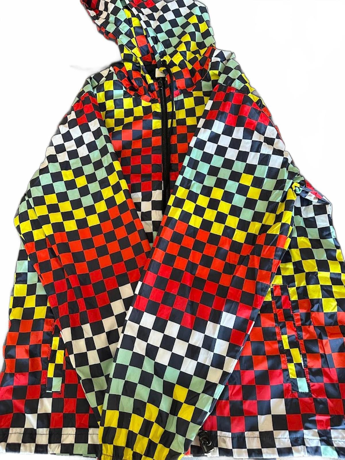 Twins Twain Checkerboard Hooded Jacket Made USA Size US L / EU 52-54 / 3 - 5 Thumbnail