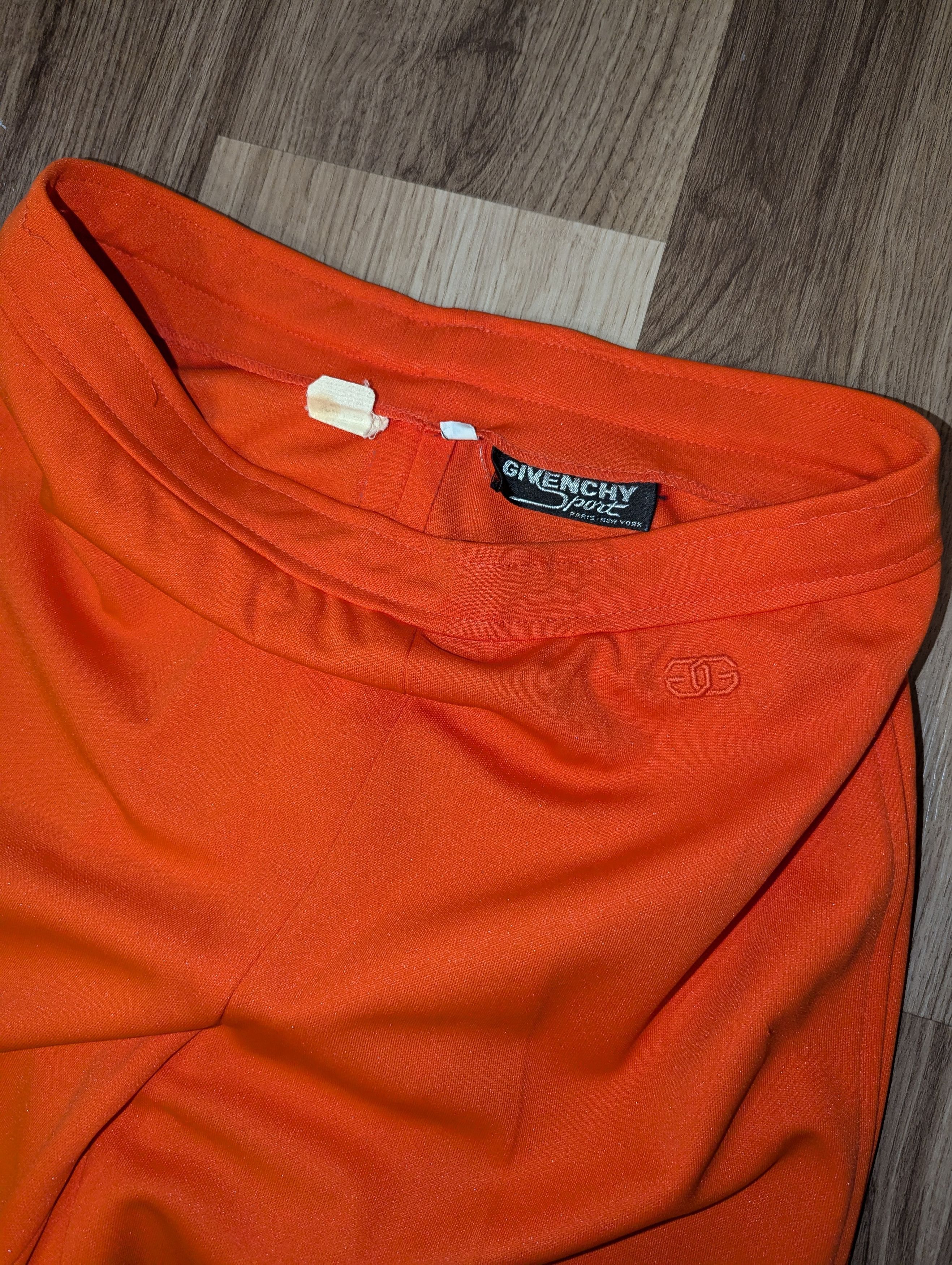 Givenchy Vintage 1970s Givenchy Women's Pants, 28x28, size 12 Orange Size 28" / US 6 / IT 42 - 4 Thumbnail