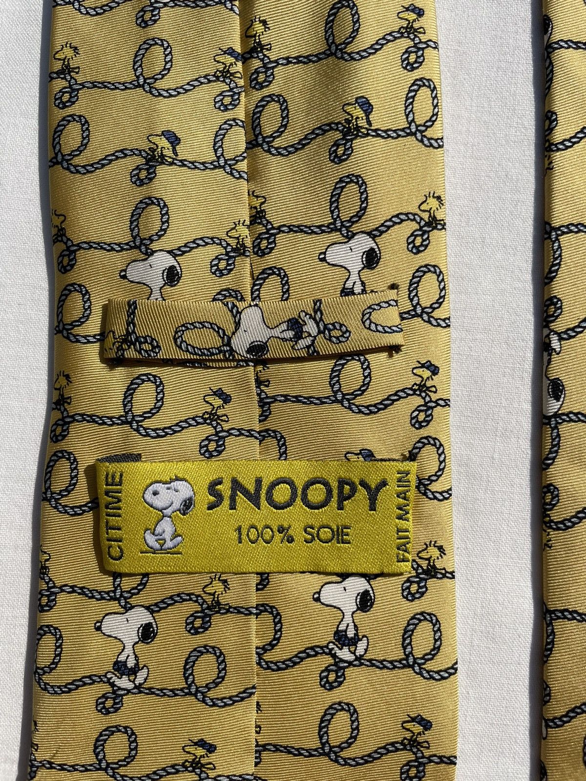 Other Snoopy Silk Tie Size ONE SIZE - 7 Thumbnail