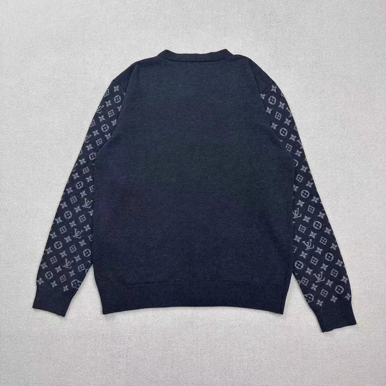 Louis Vuitton LV Monogram color block wool cardigan XXL Size US XXL / EU 58 / 5 - 2 Thumbnail