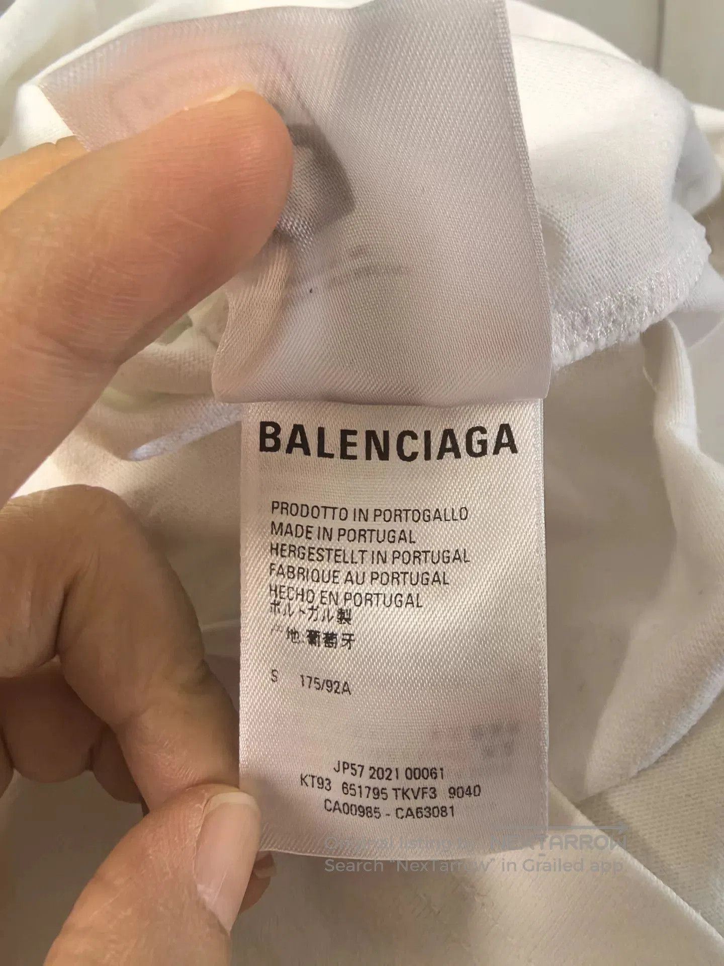 Balenciaga balenciaga logo short sleeve t. Size US M / EU 48-50 / 2 - 5 Thumbnail